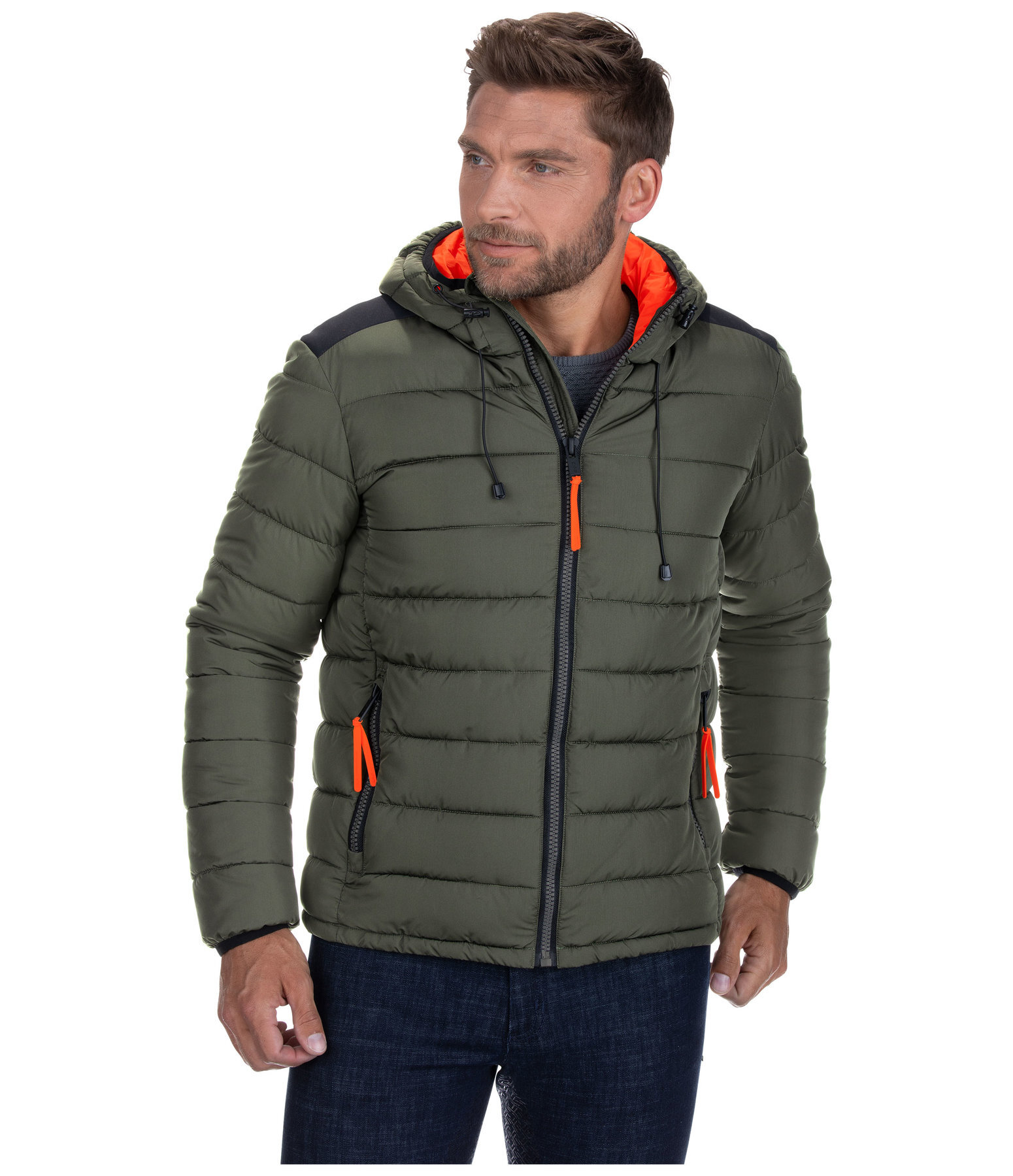Herren Kapuzen-Steppjacke Avan
