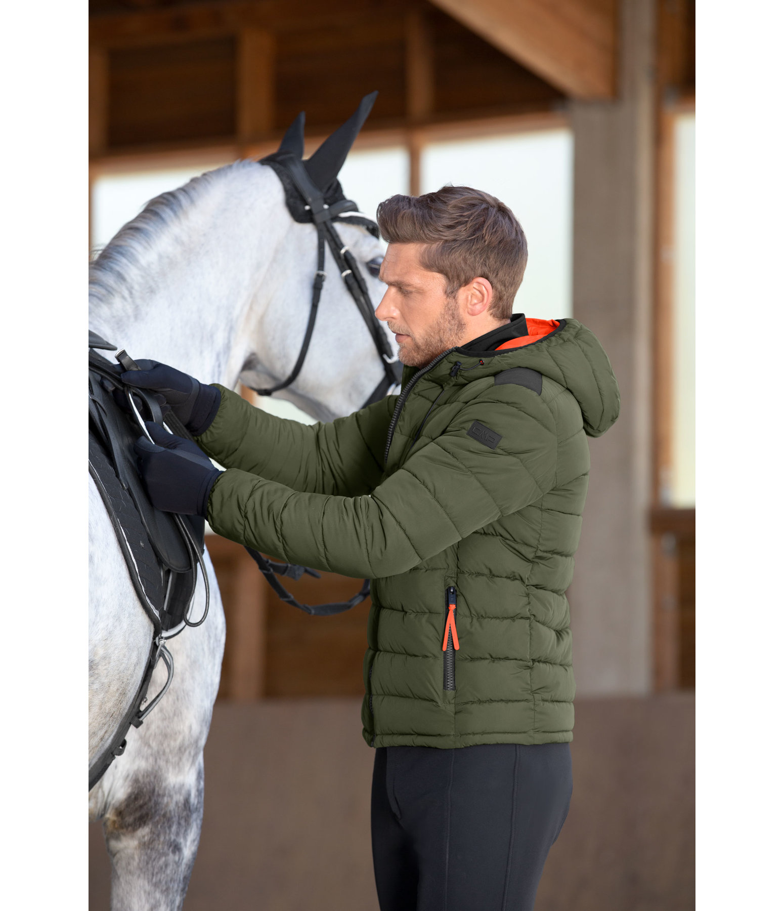 Herren Kapuzen-Steppjacke Avan
