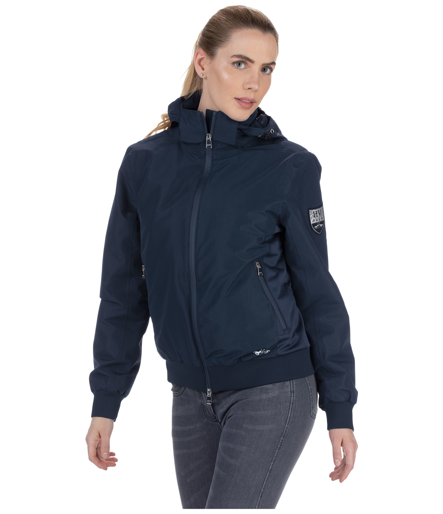 Funktions-Kapuzen-Reitblouson Bay