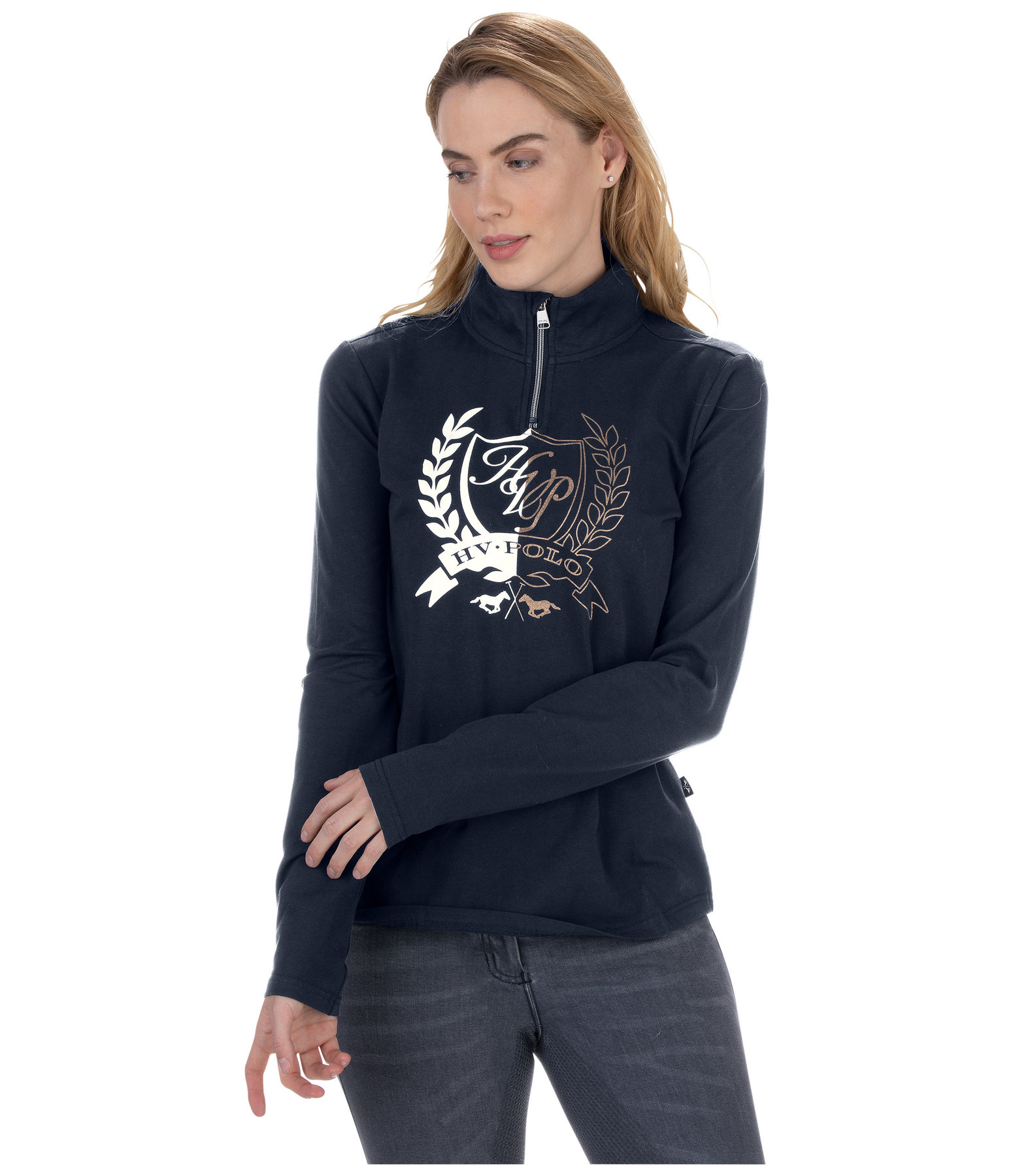 Funktions-Zip-Longsleeve Dece