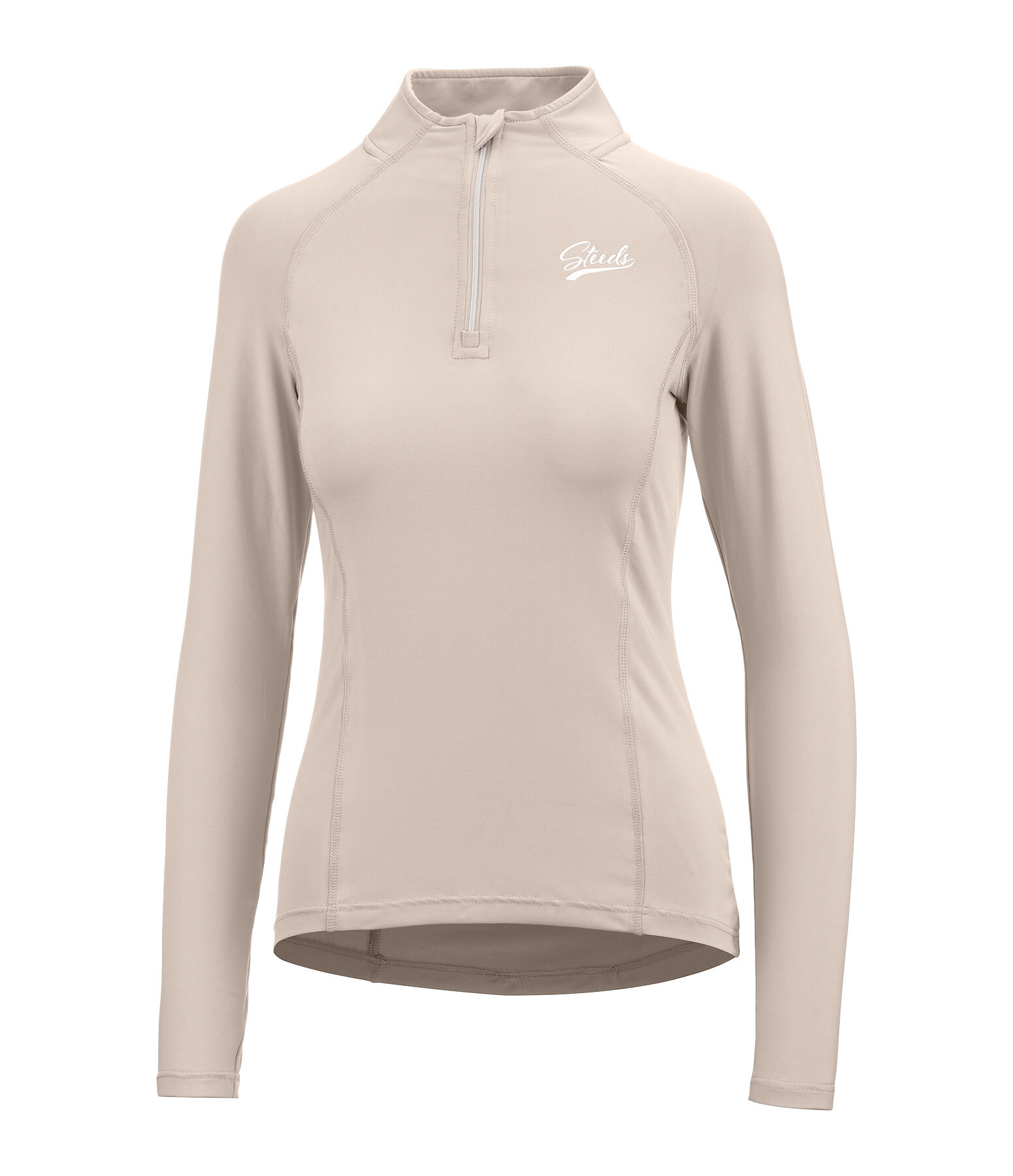 Zip-Funktions-Langarmshirt Lea