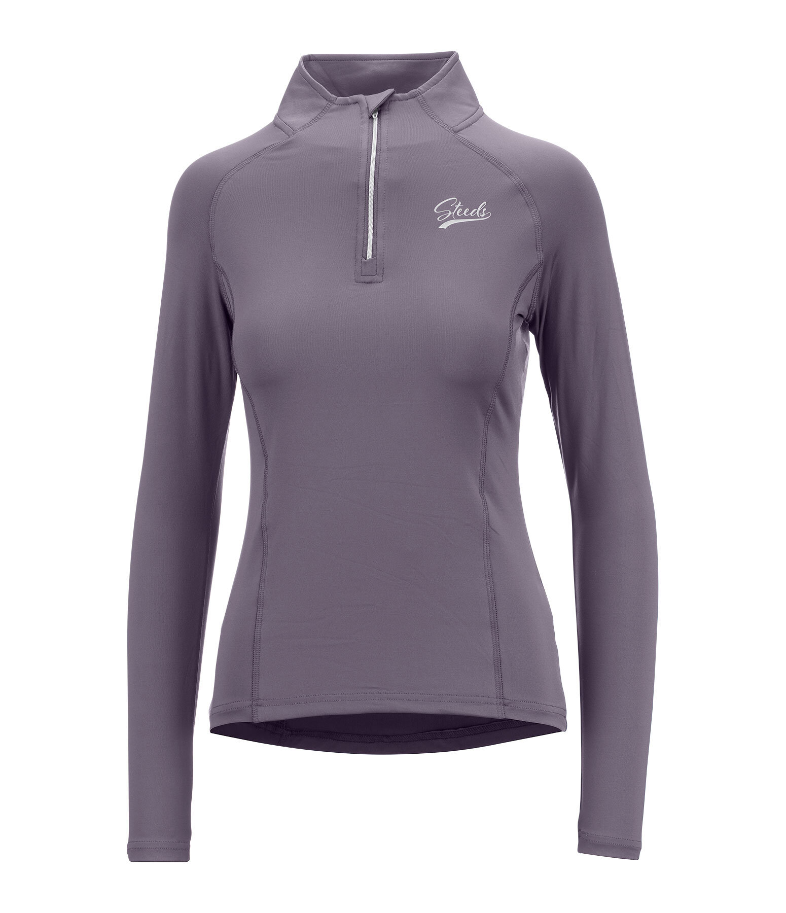 Zip-Funktions-Langarmshirt Lea