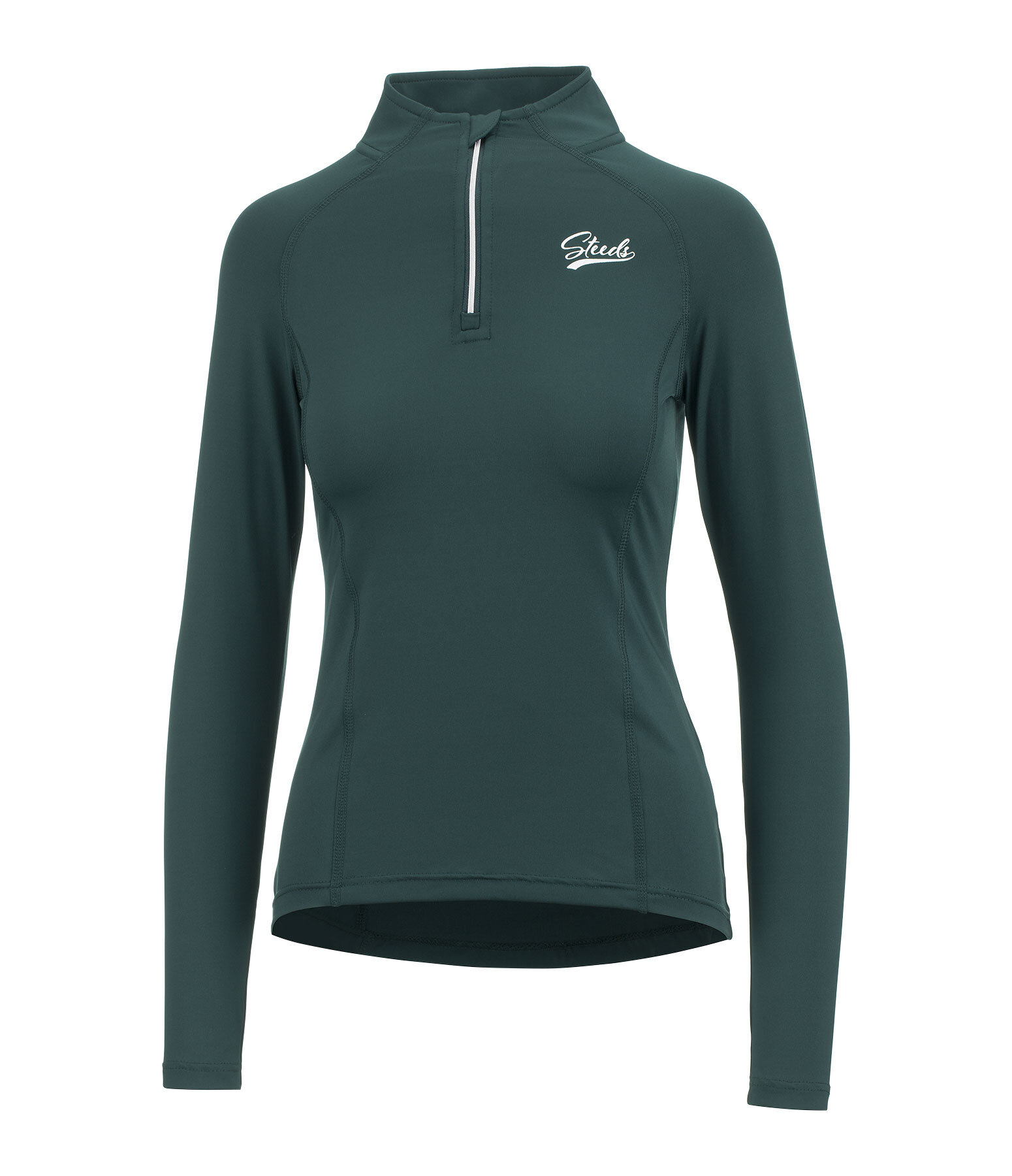 Zip-Funktions-Langarmshirt Lea