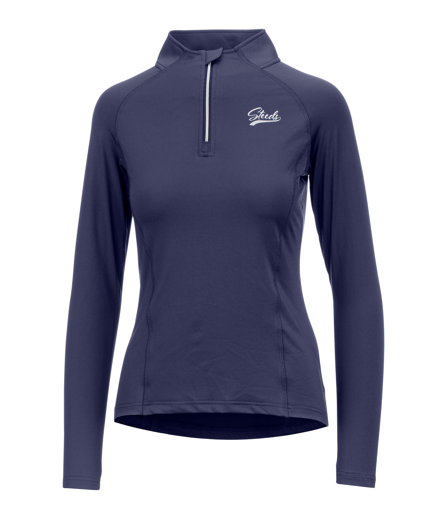 Zip-Funktions-Langarmshirt Lea