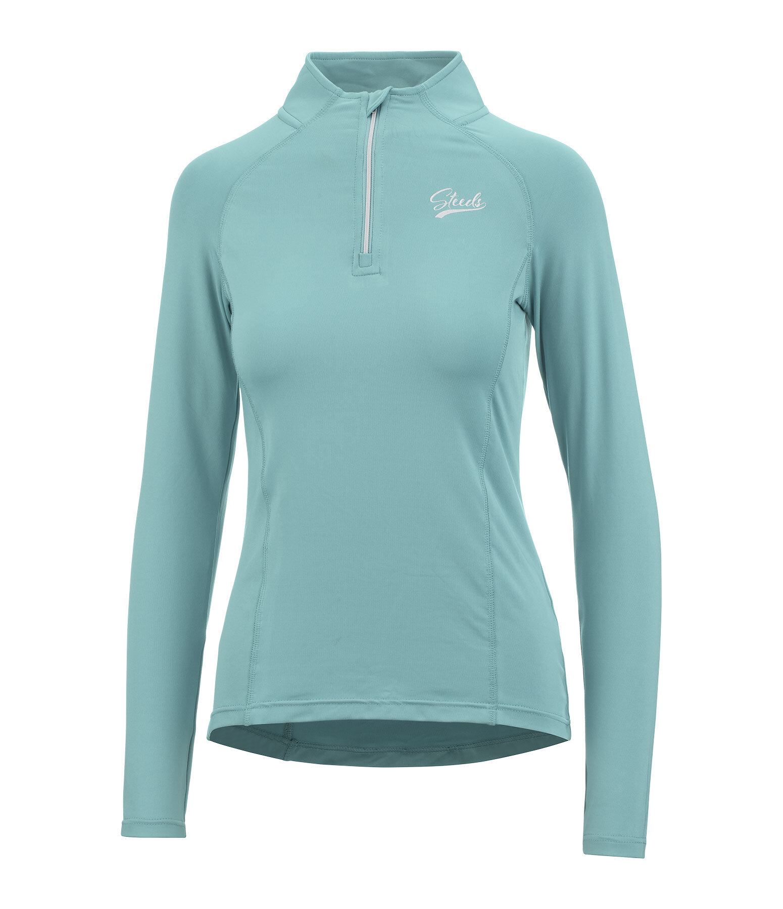 Zip-Funktions-Langarmshirt Lea