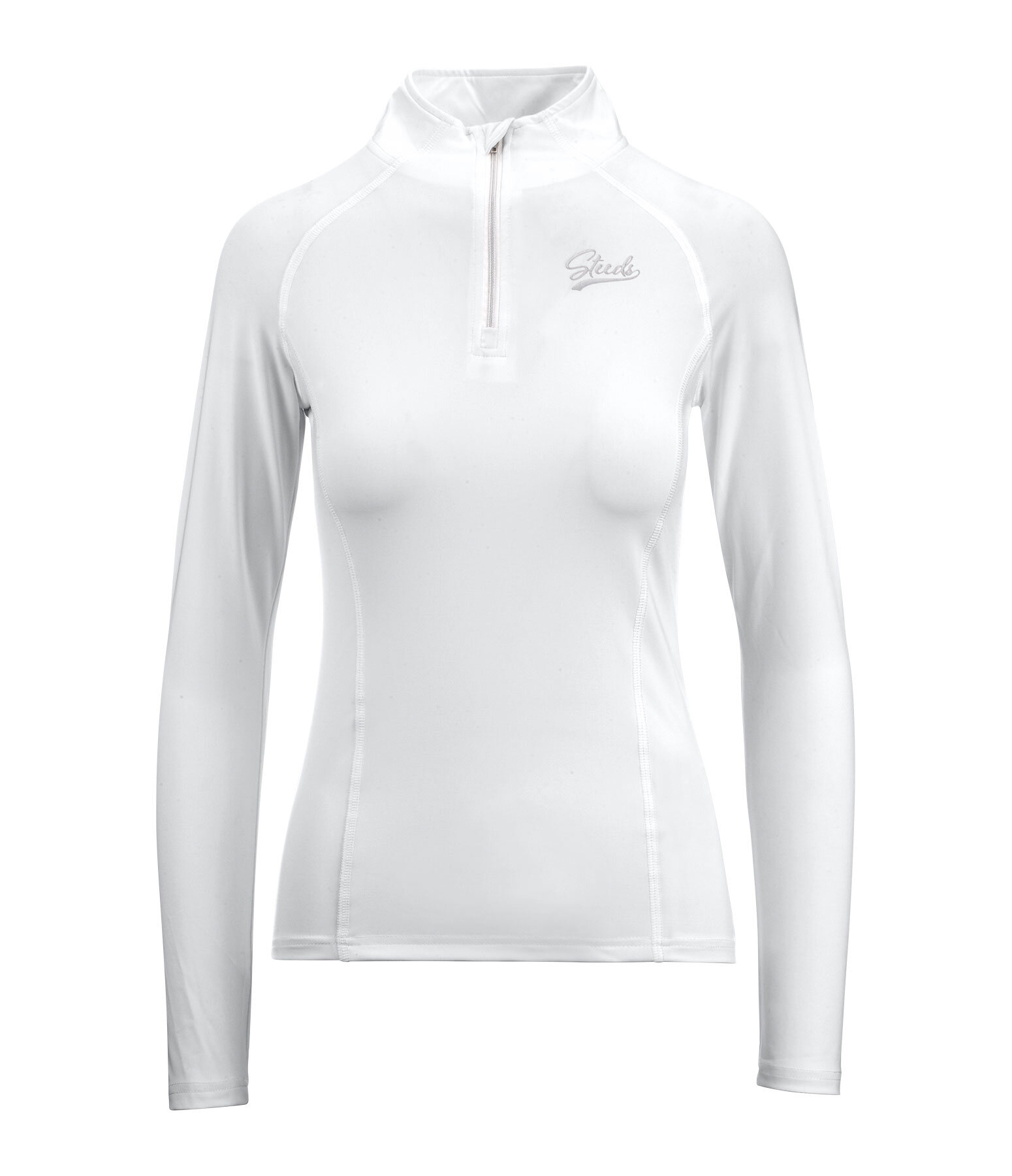 Zip-Funktions-Langarmshirt Lea