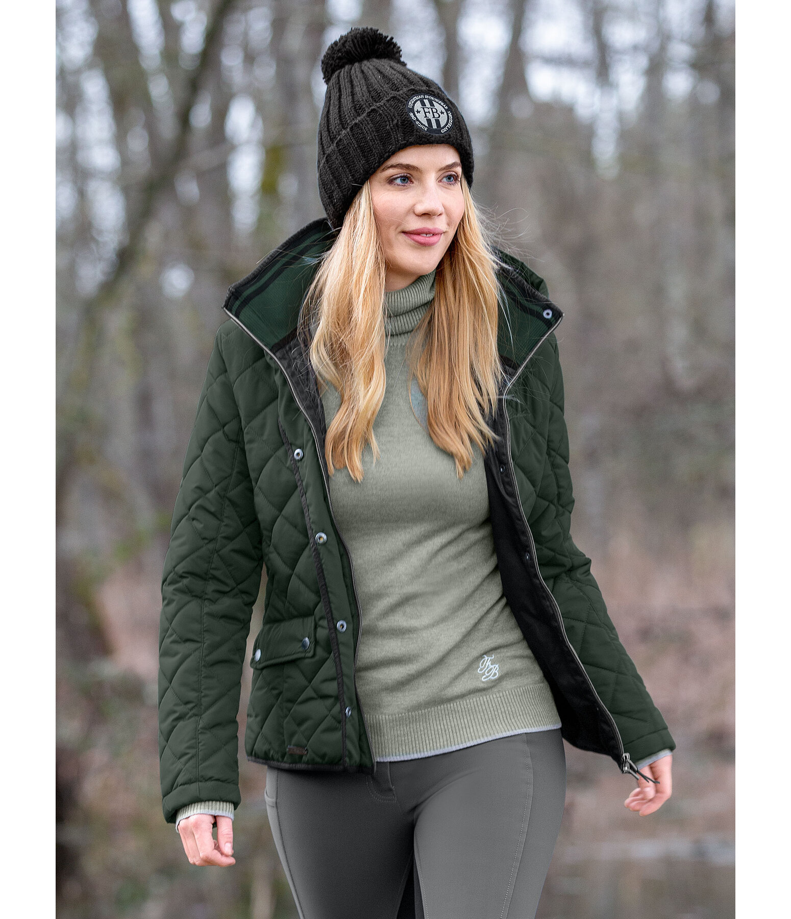 Kapuzen-Reitjacke Luisa