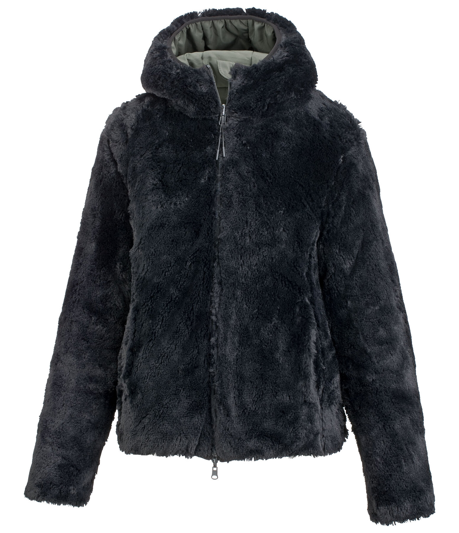 Kapuzen-Wende-Teddyjacke Lena