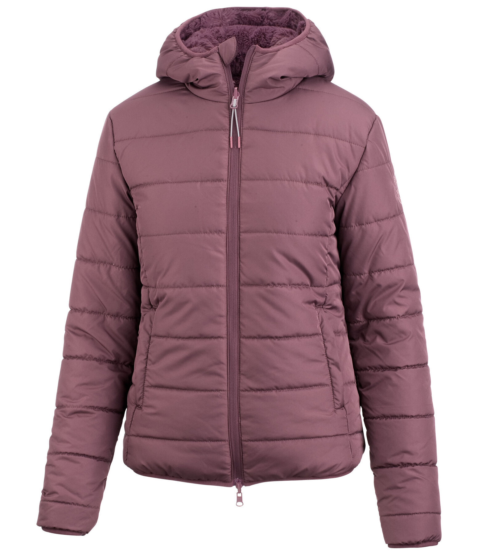 Kapuzen-Wende-Teddyjacke Lena