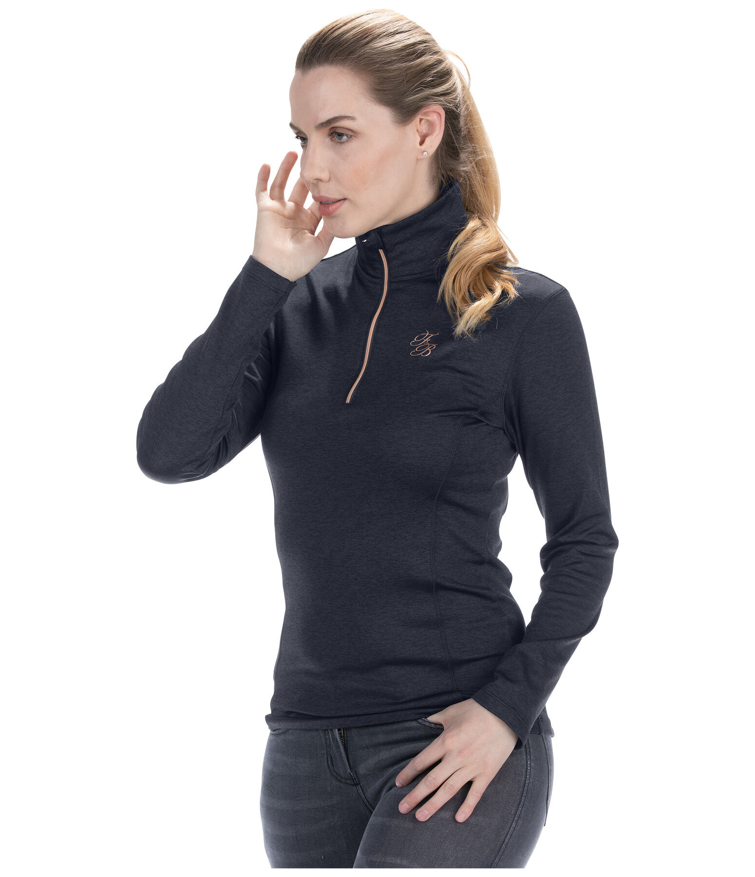 Performance-Stretch-Langarmshirt Nina