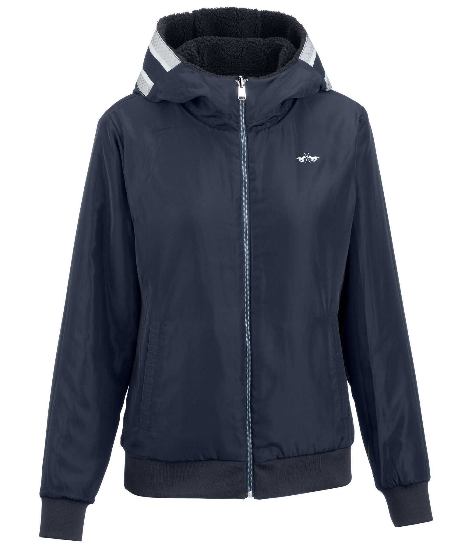Wende-Teddy-Kapuzenjacke Gisele