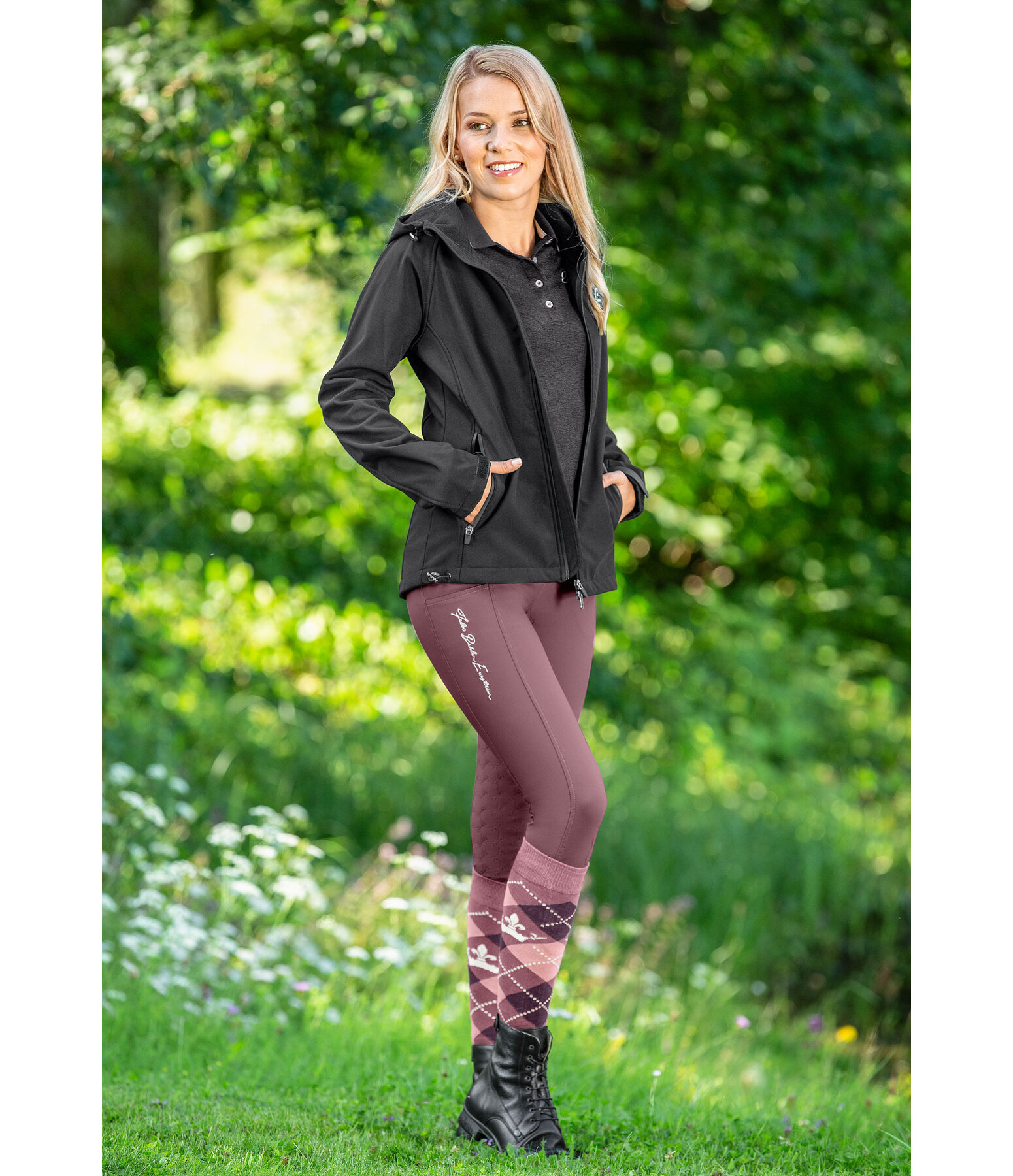 Kapuzen-Softshelljacke Laura