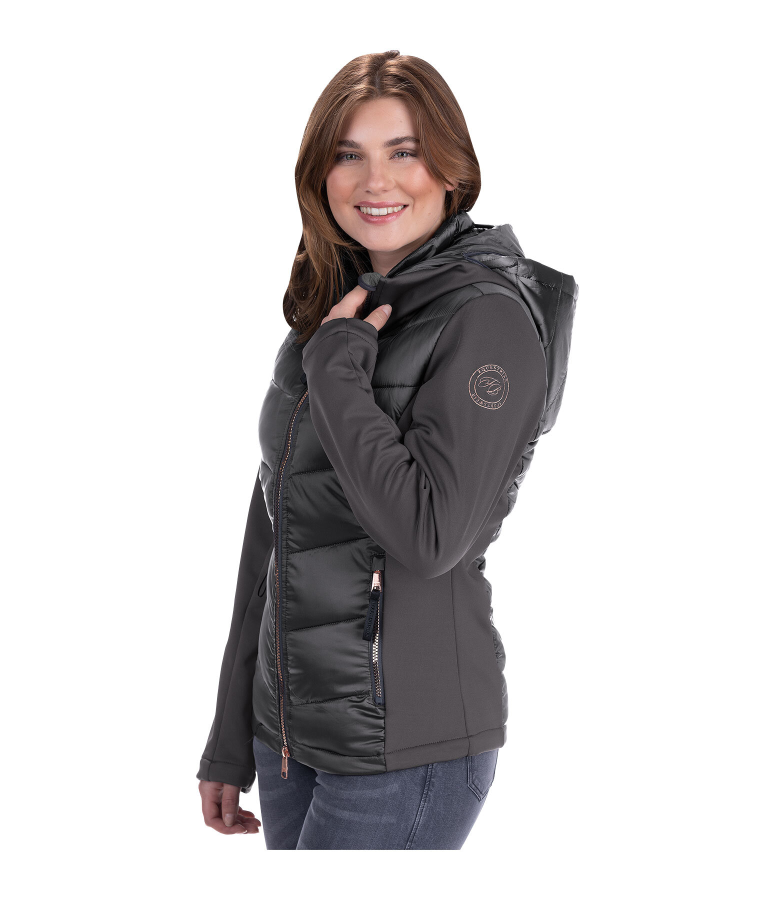 Kapuzen-Softshell-Kombijacke Leonie