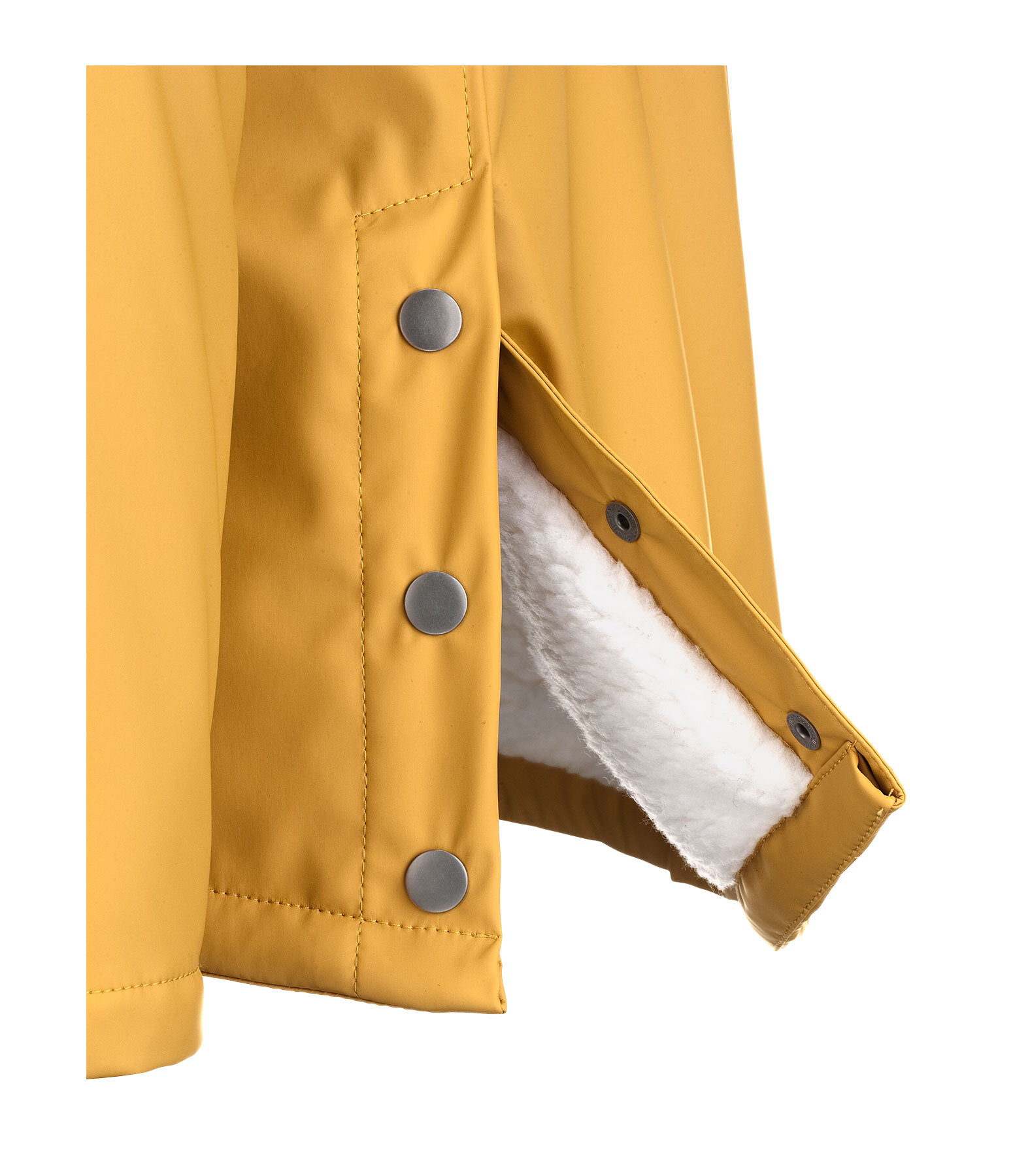 Teddyfleece-Kapuzen-Regenjacke Stella