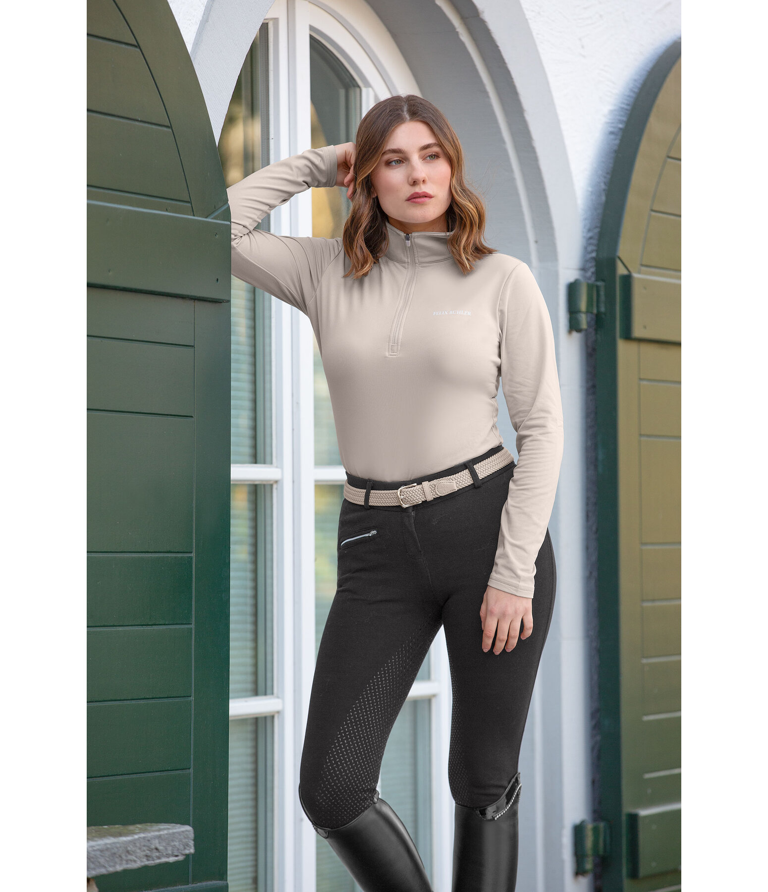 Performance-Stretch-Langarmshirt Frieda