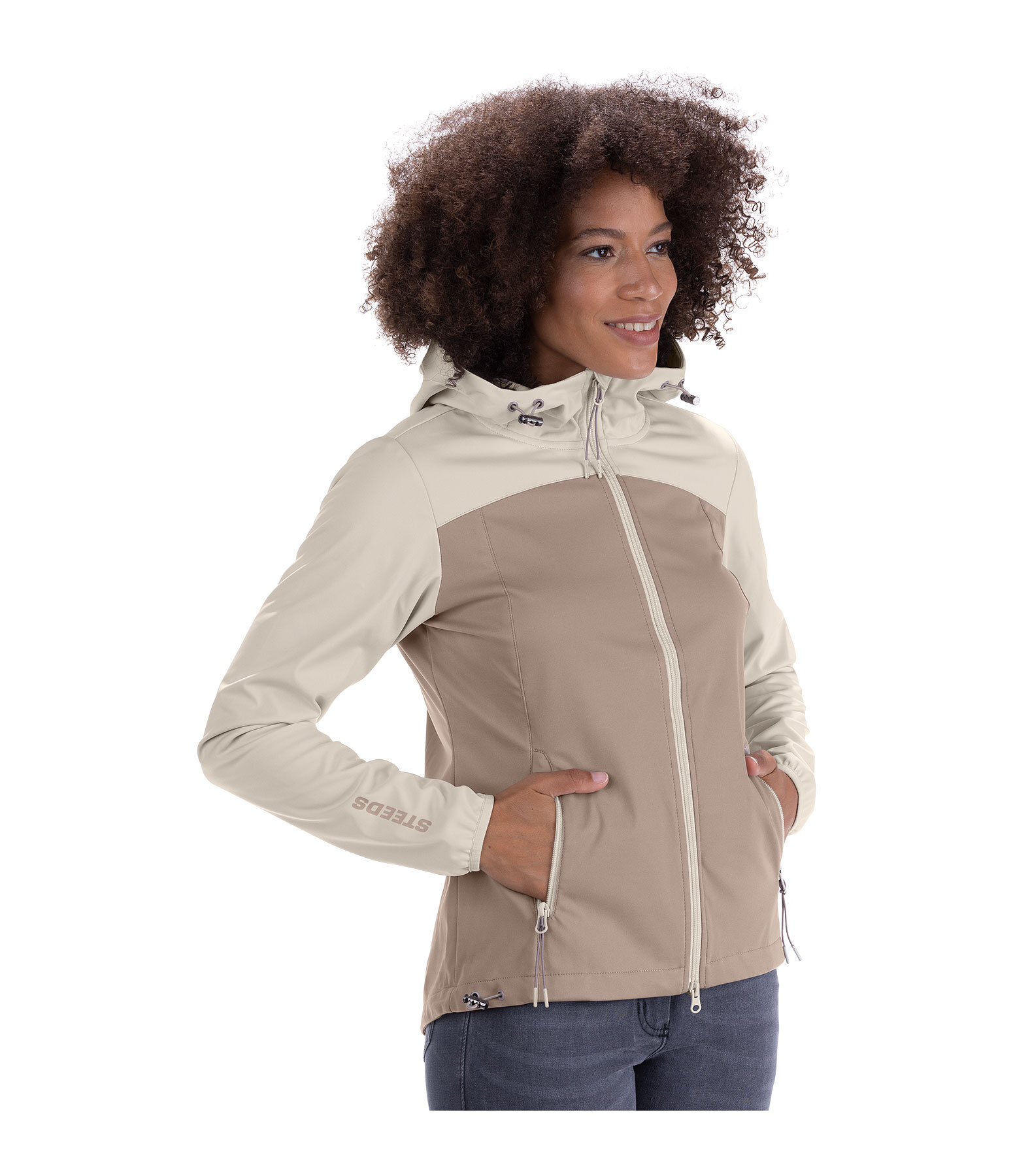 Kapuzen-Softshell-Jacke Dana