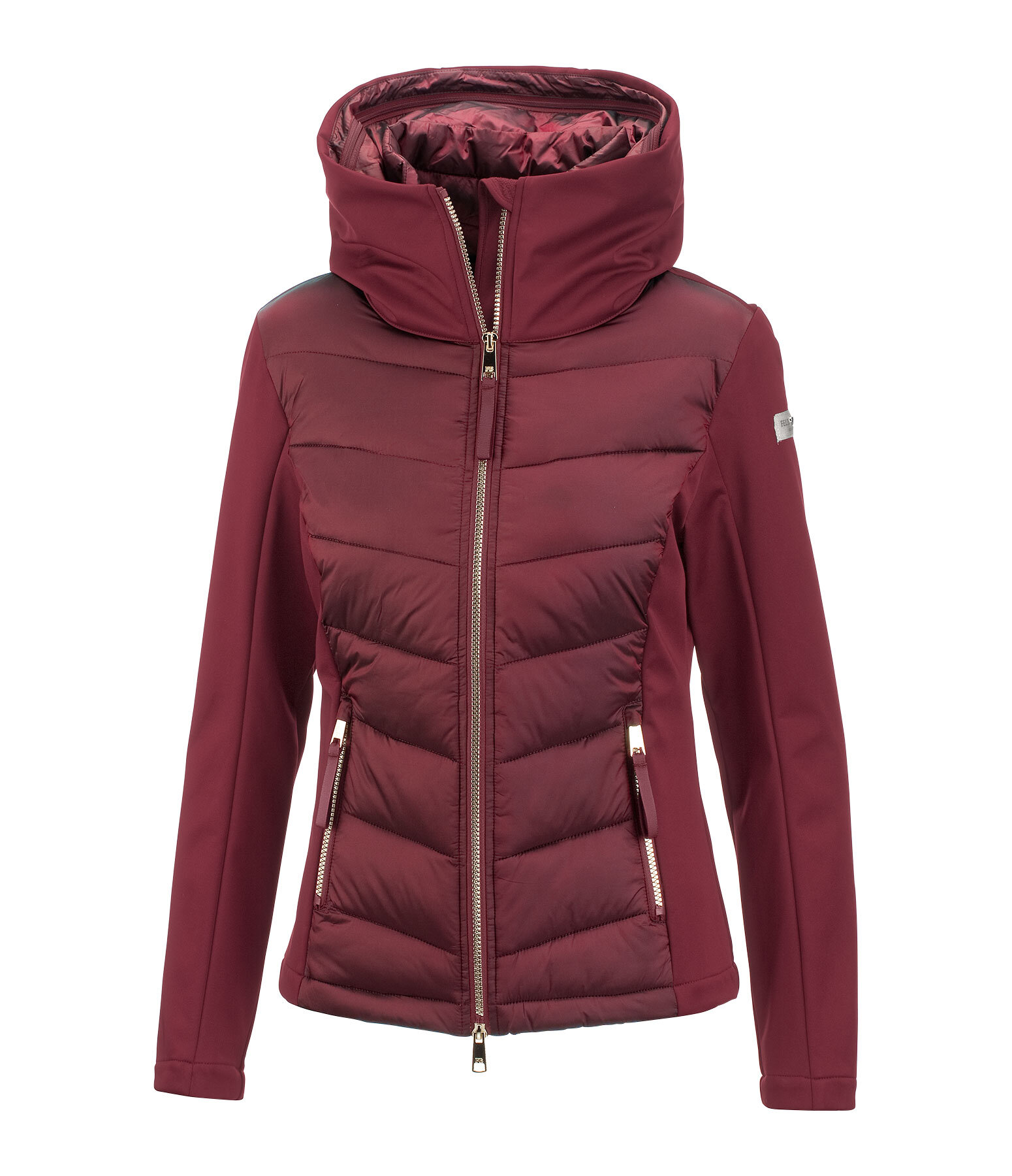 Softshell-Kapuzen-Kombi-Reitjacke Claire