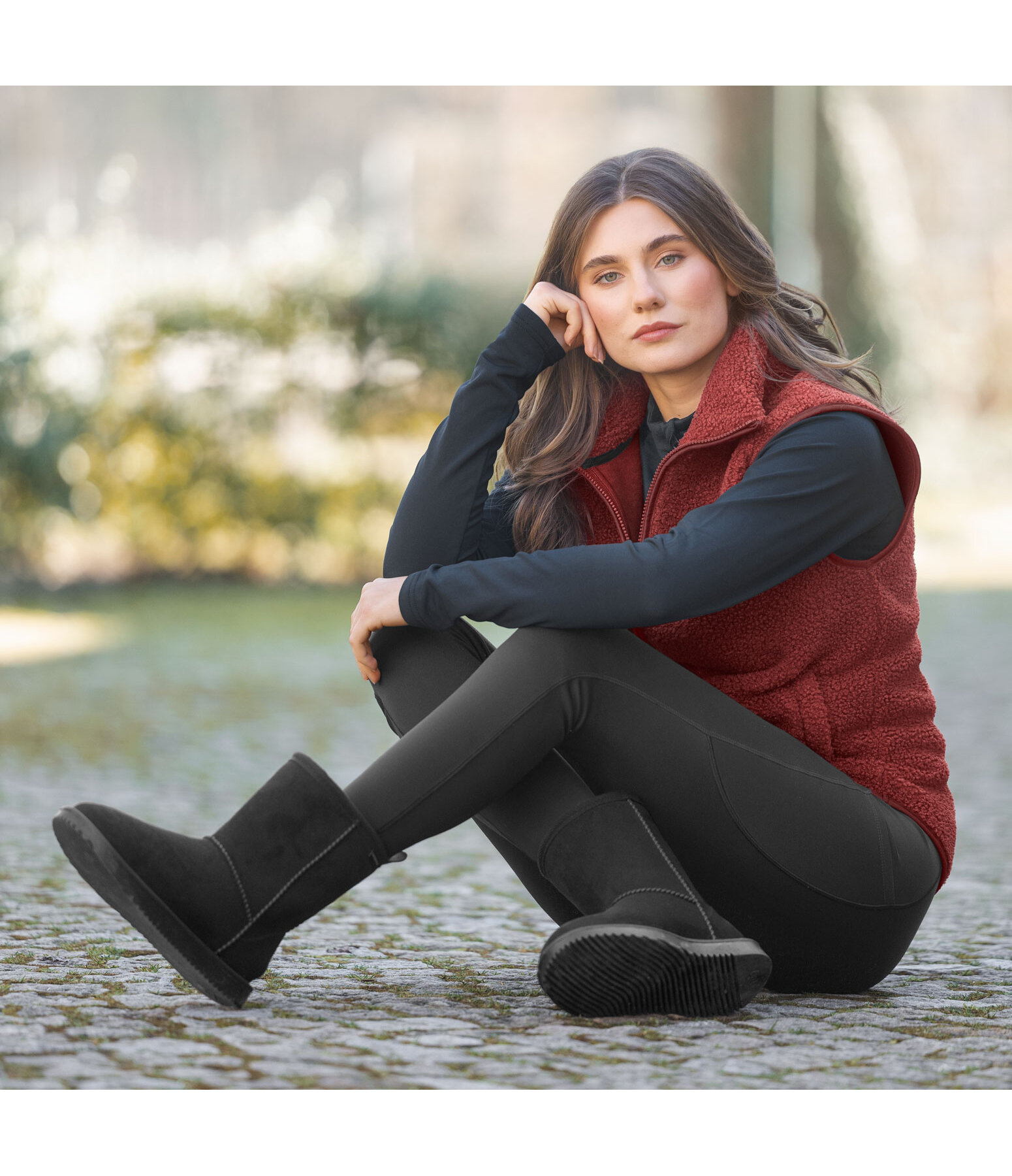 Teddyfleece-Weste Nelly