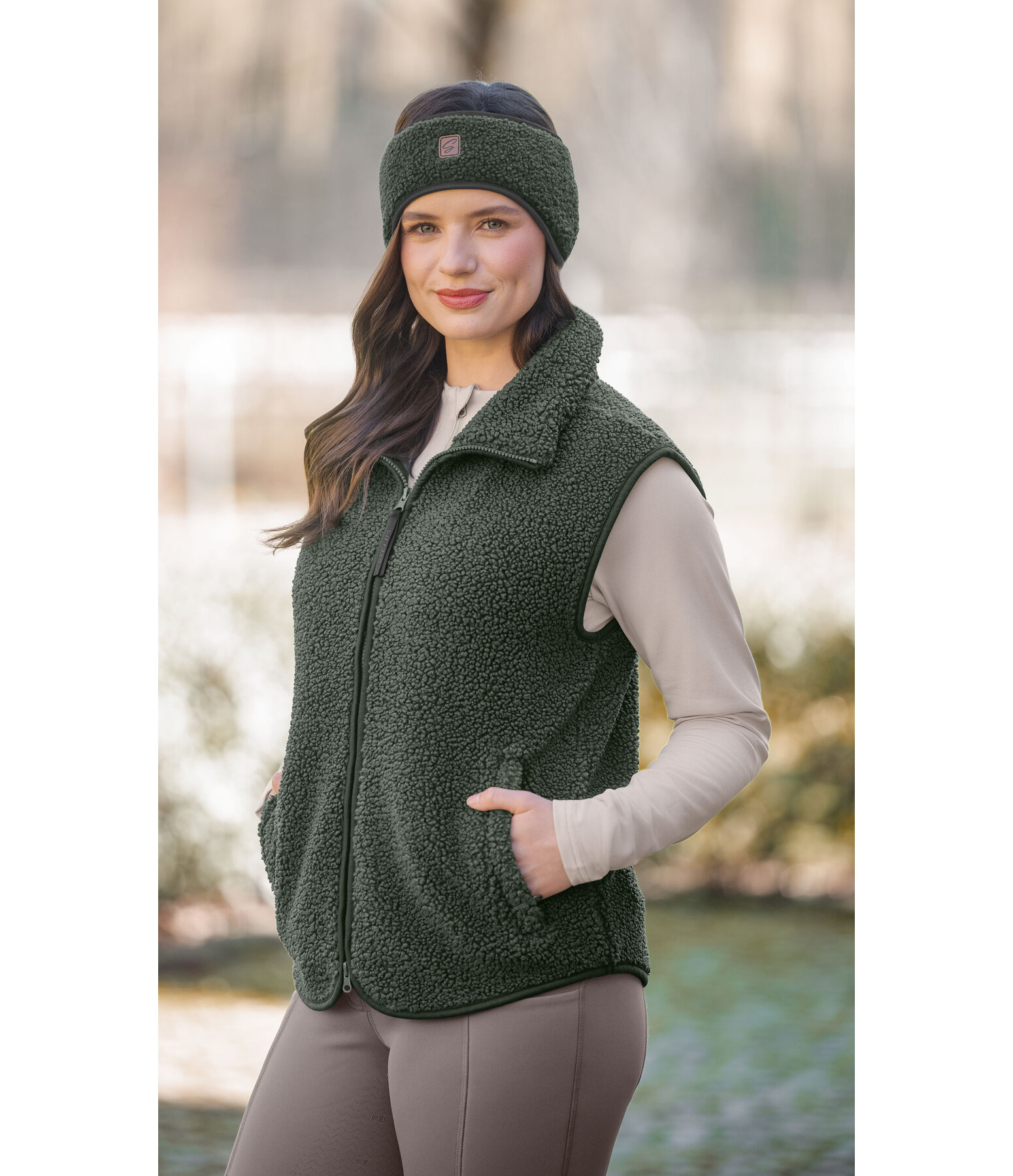 Teddyfleece-Weste Nelly