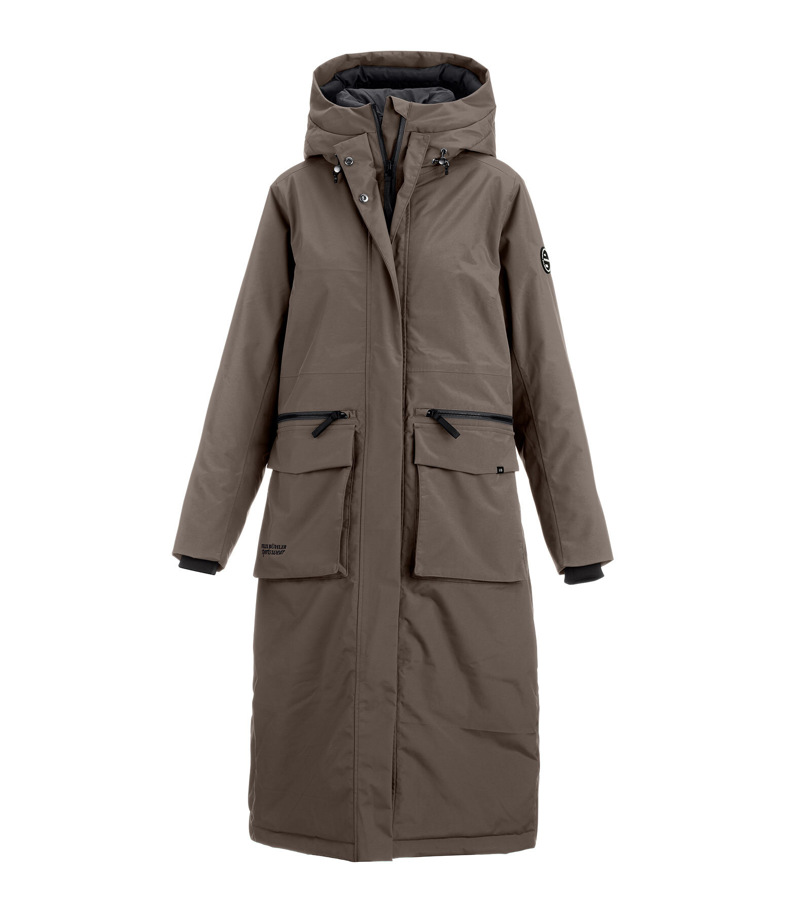Kapuzen-Funktions-Lang-Parka Claudi