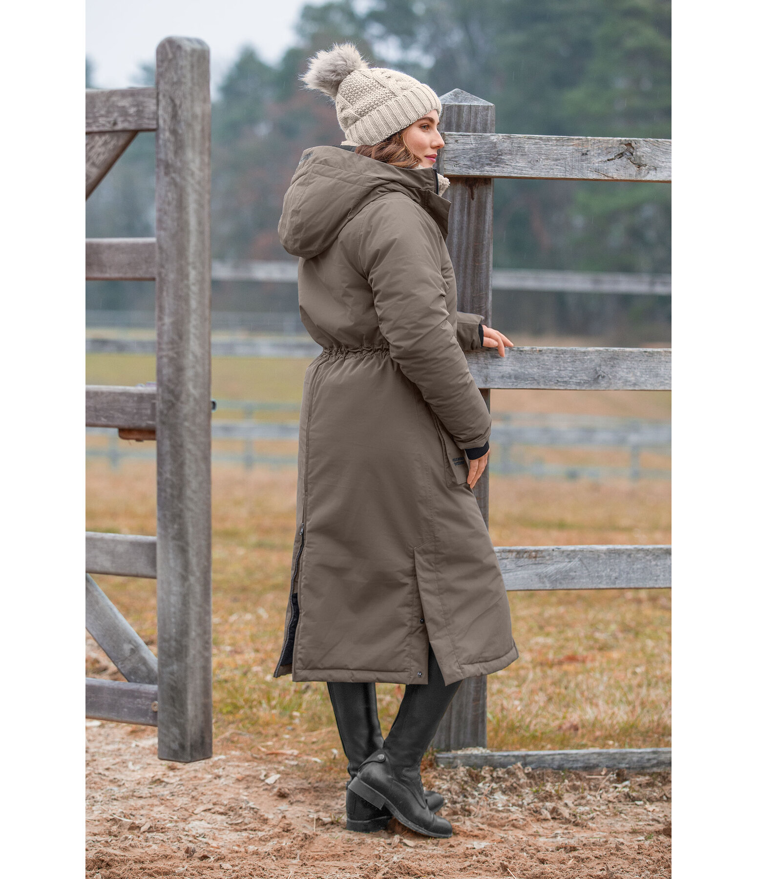 Kapuzen-Funktions-Lang-Parka Claudi