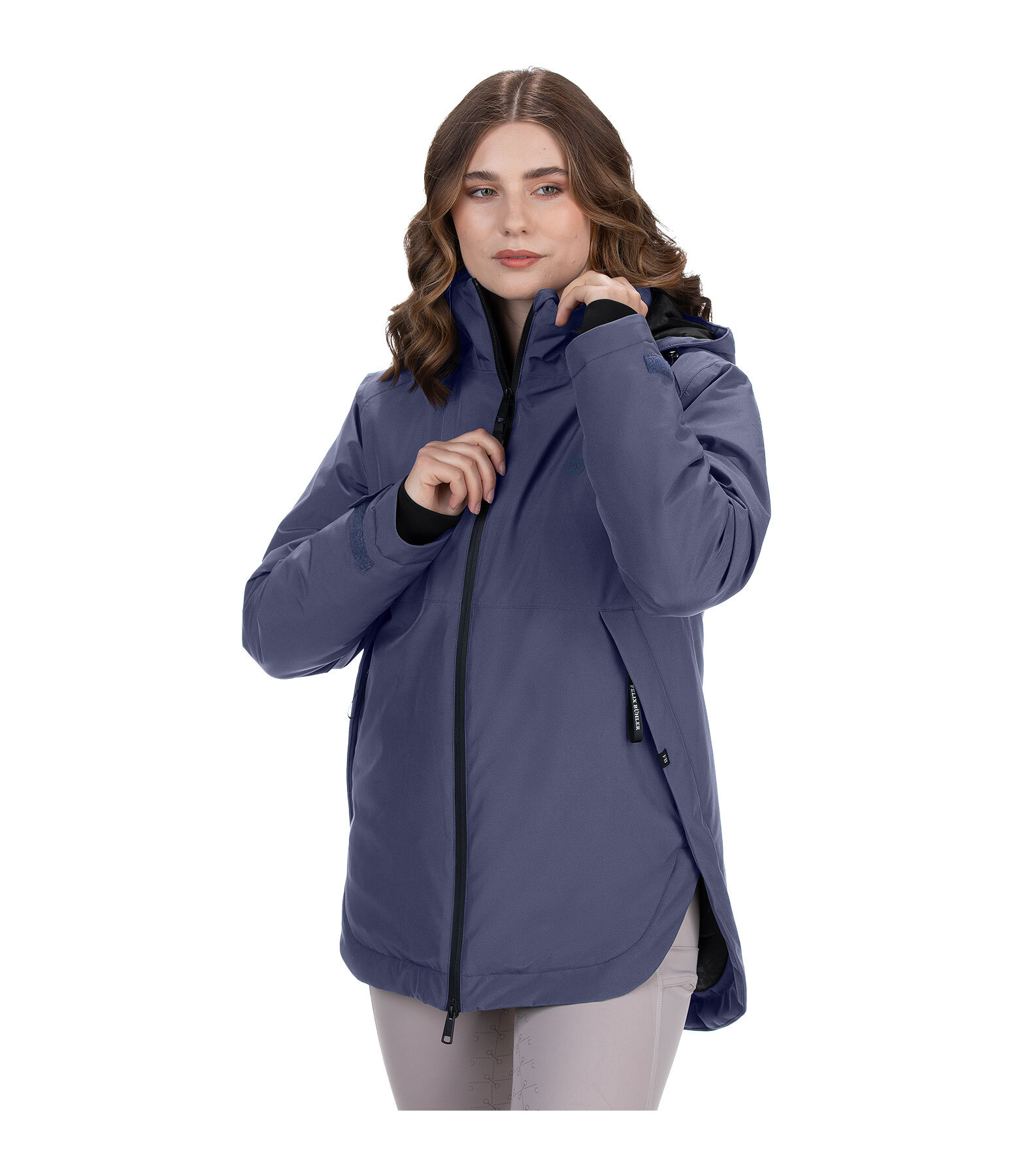 Funktions-Kapuzen-Reitjacke Gretha