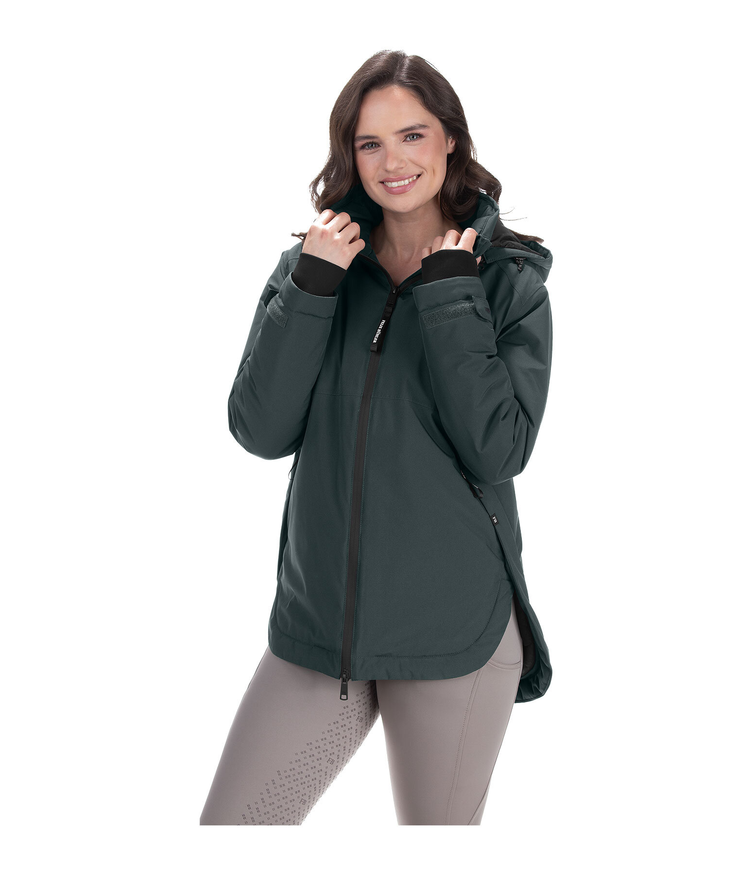 Funktions-Kapuzen-Reitjacke Gretha