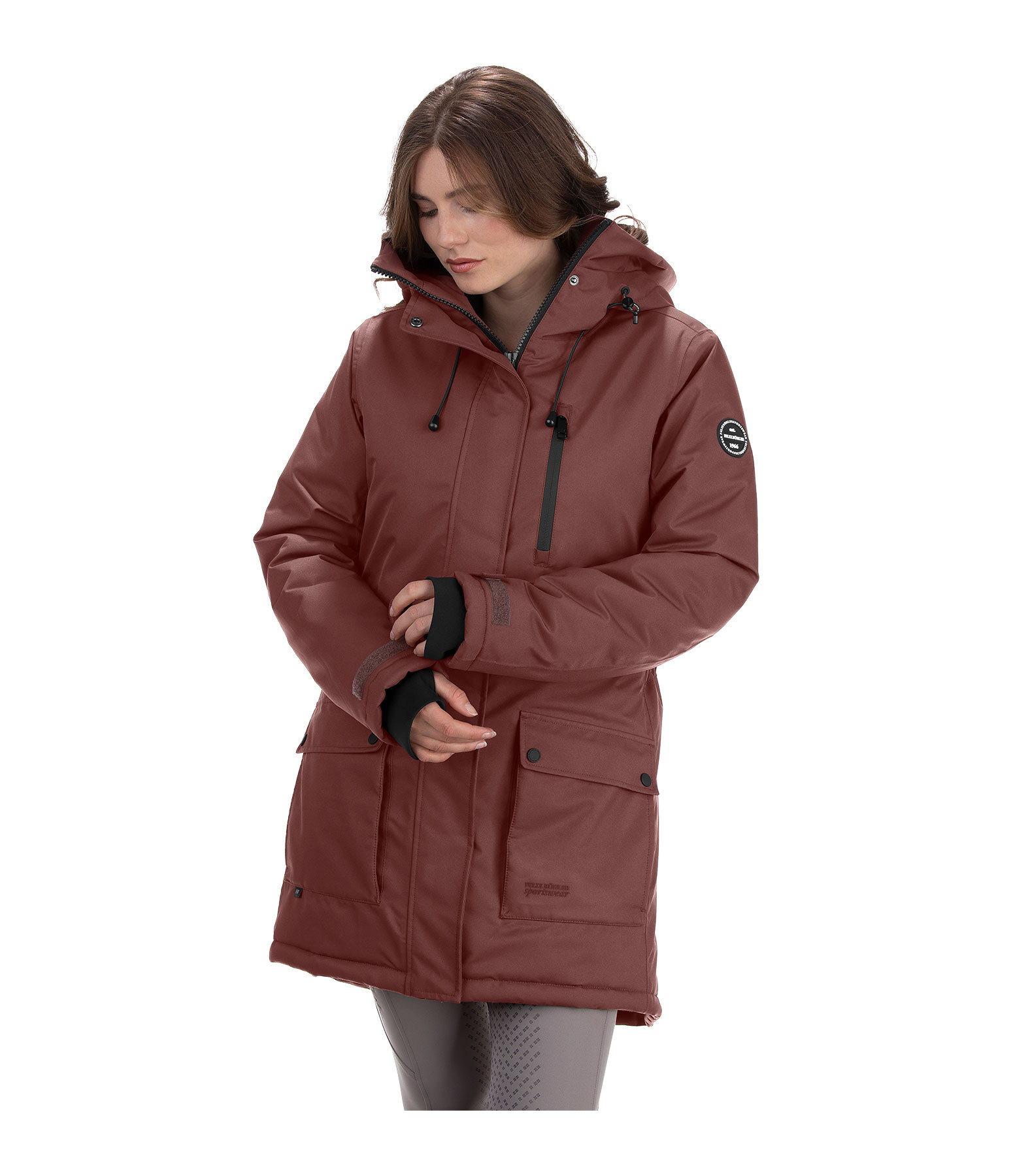 Kapuzen-Funktions-Reitparka Anouk
