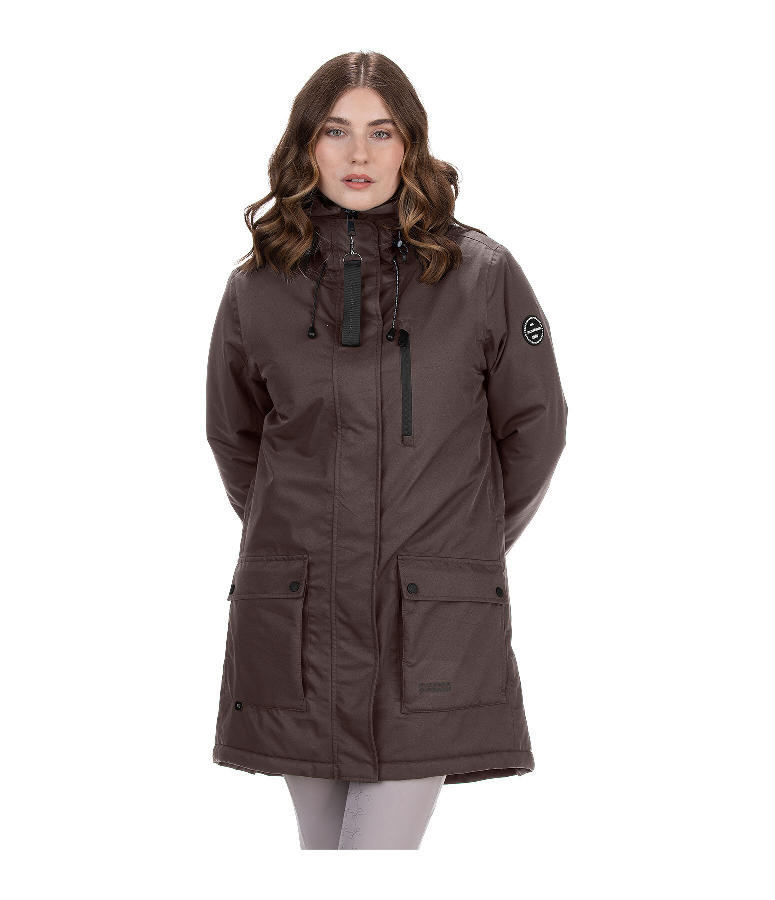 Kapuzen-Funktions-Reitparka Anouk