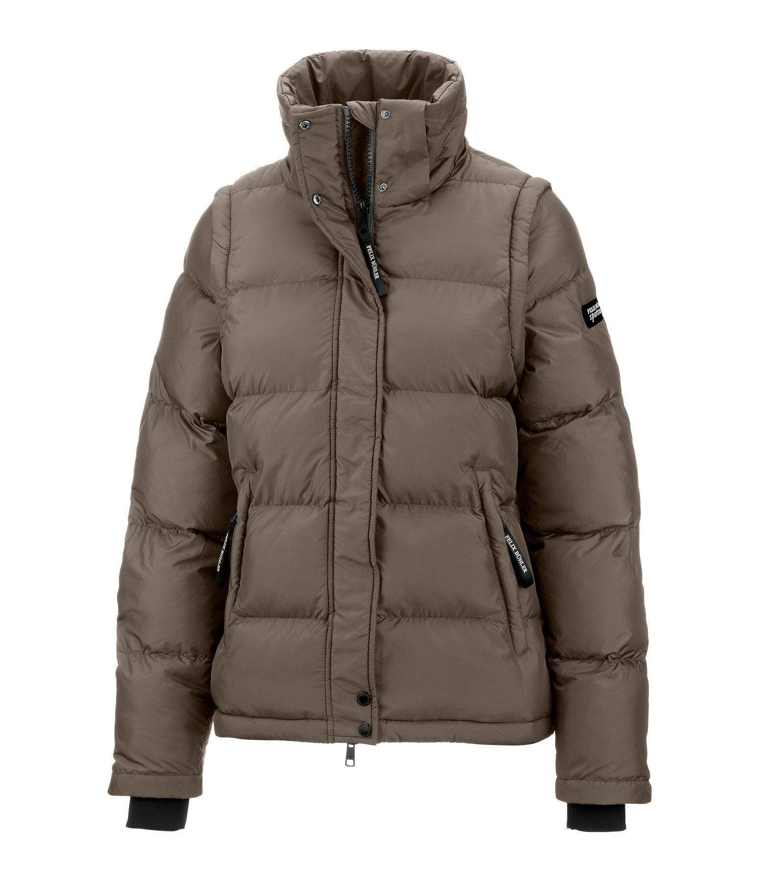 2 in 1 Kapuzen-Steppjacke Elis