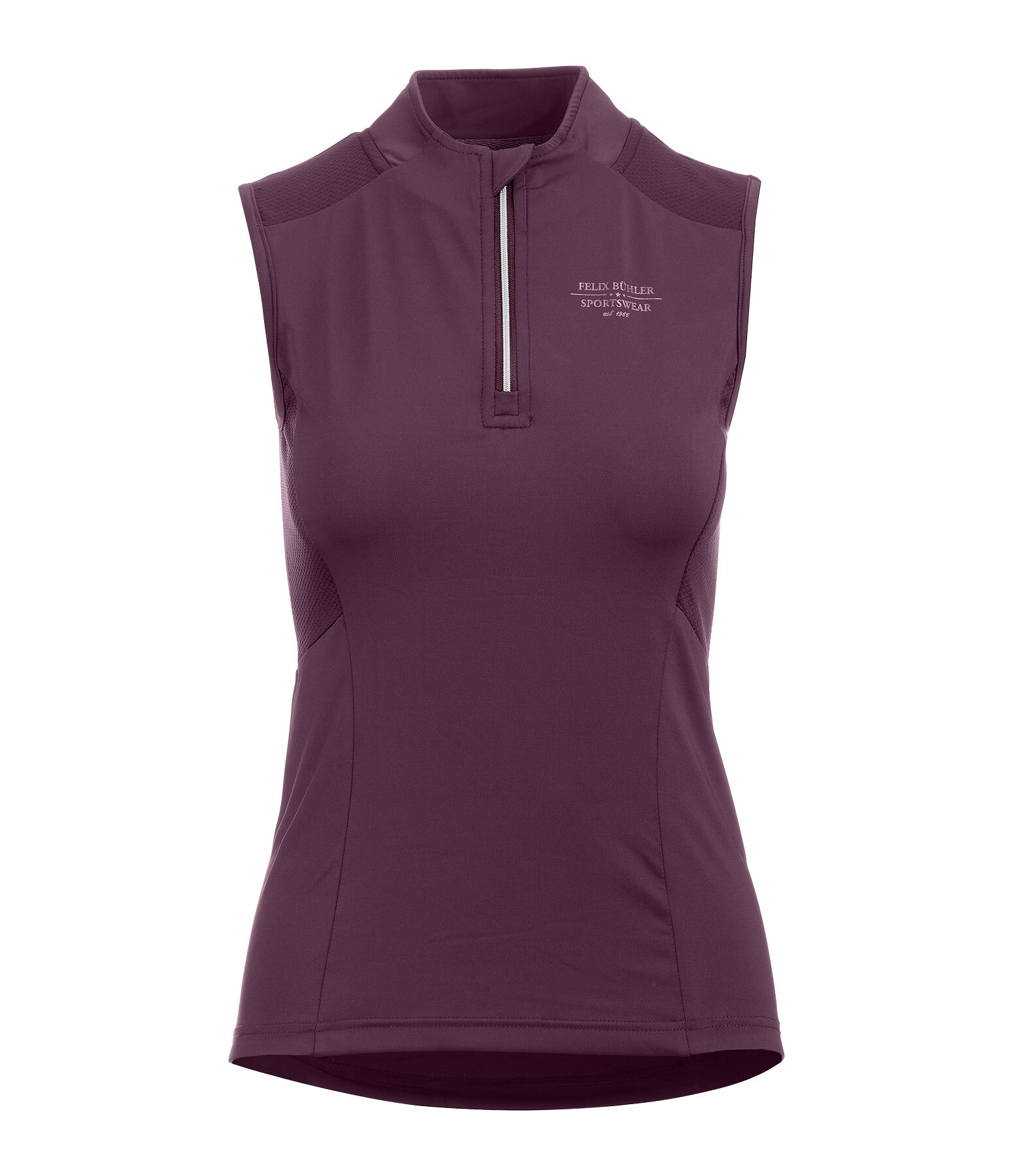 Zip-Funktionsshirt Lana