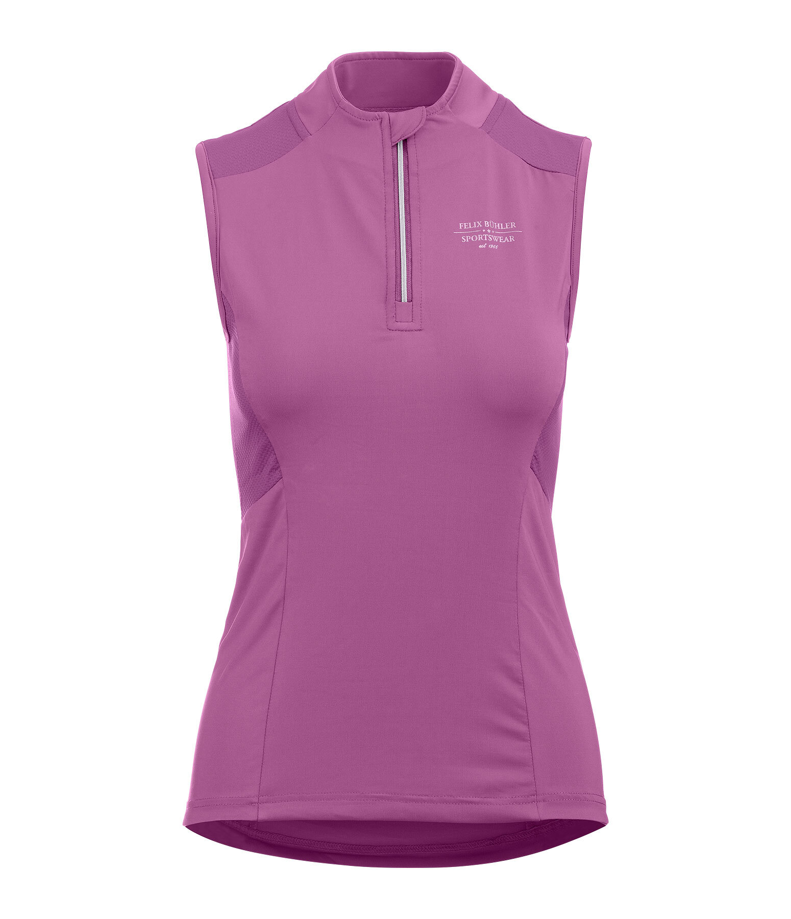 Zip-Funktionsshirt Lana