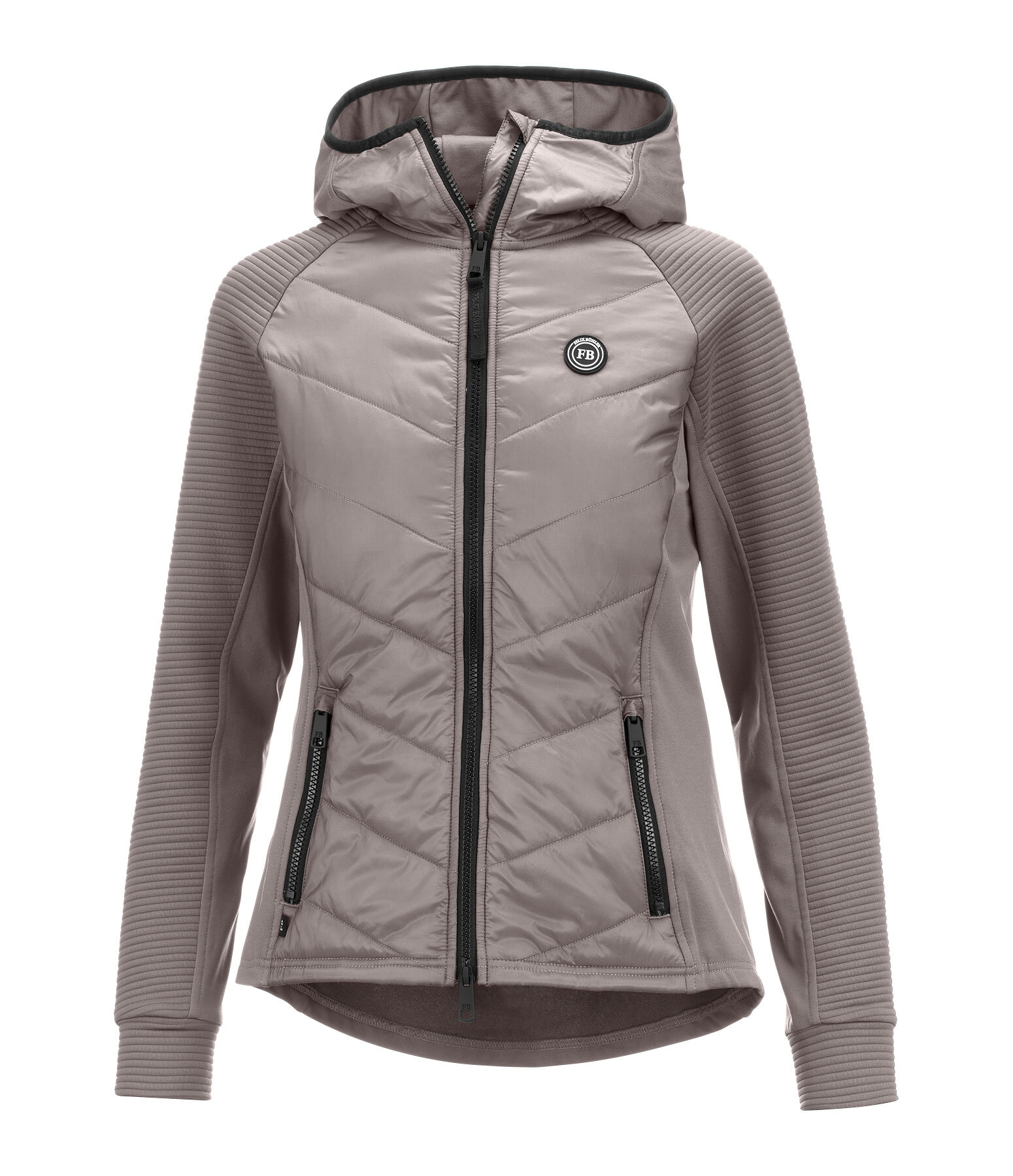 Kapuzen-Kombi-Stretchjacke Lene