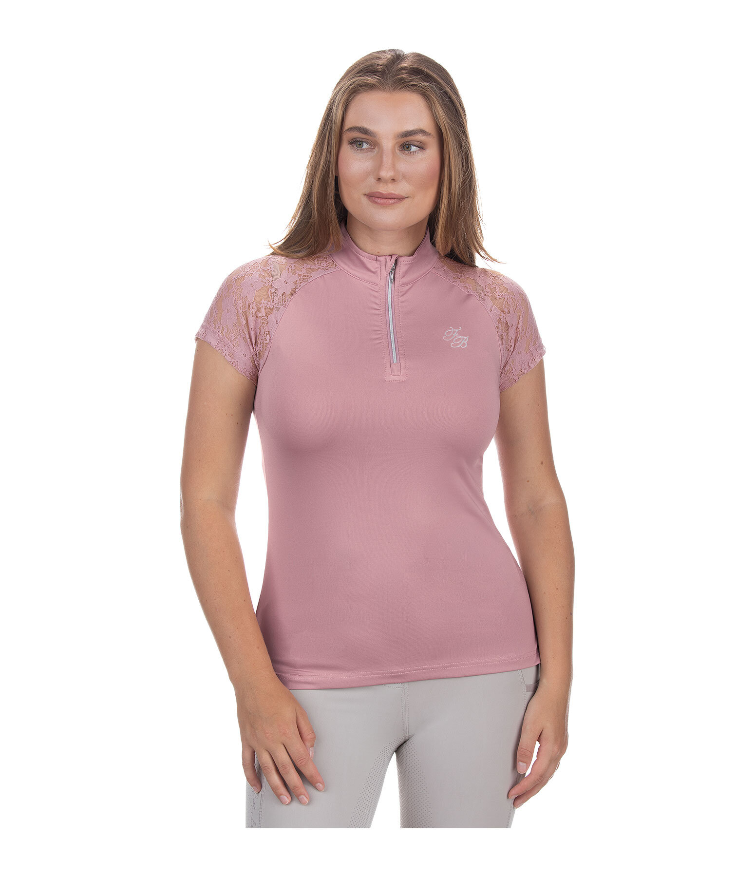 Zip-Funktionsshirt Christine