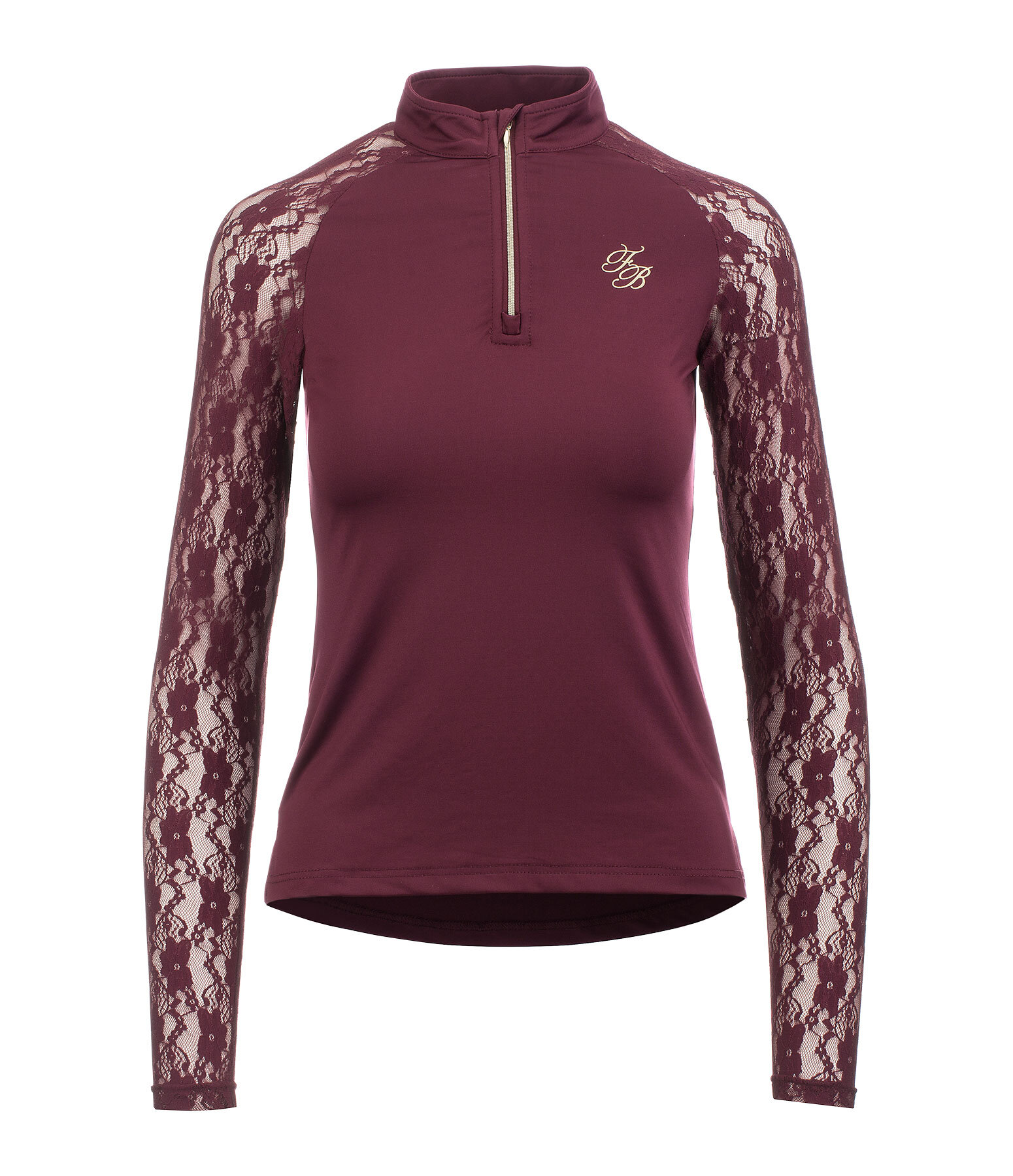Zip-Funktions-Langarmshirt Sanne