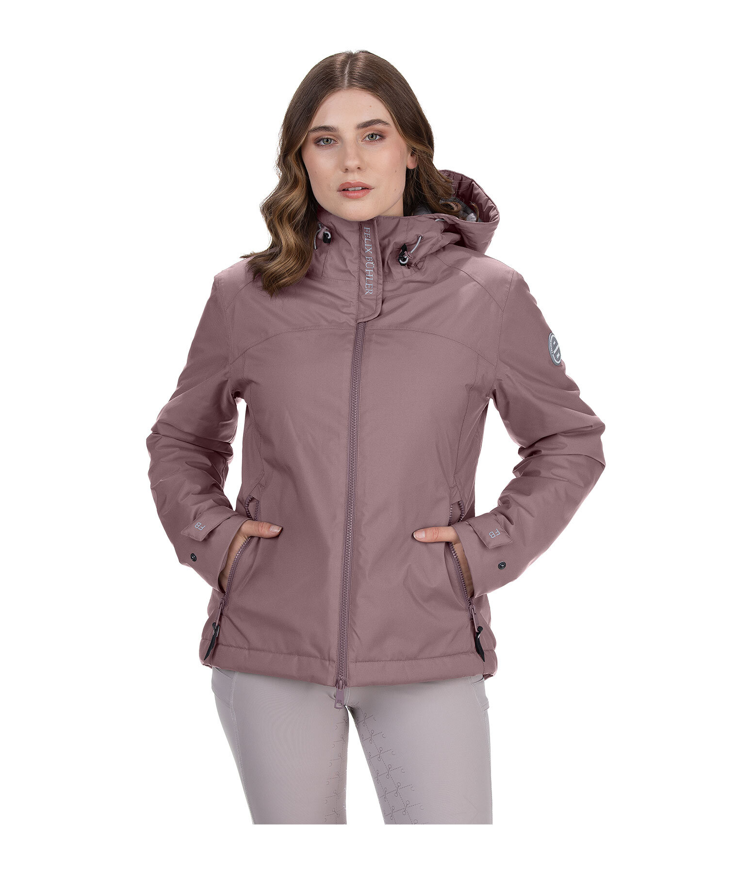 Funktions-Kapuzen-Reitjacke Emelie