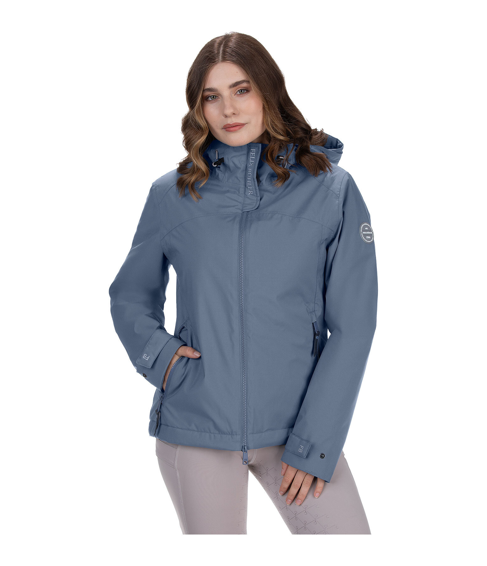 Funktions-Kapuzen-Reitjacke Emelie