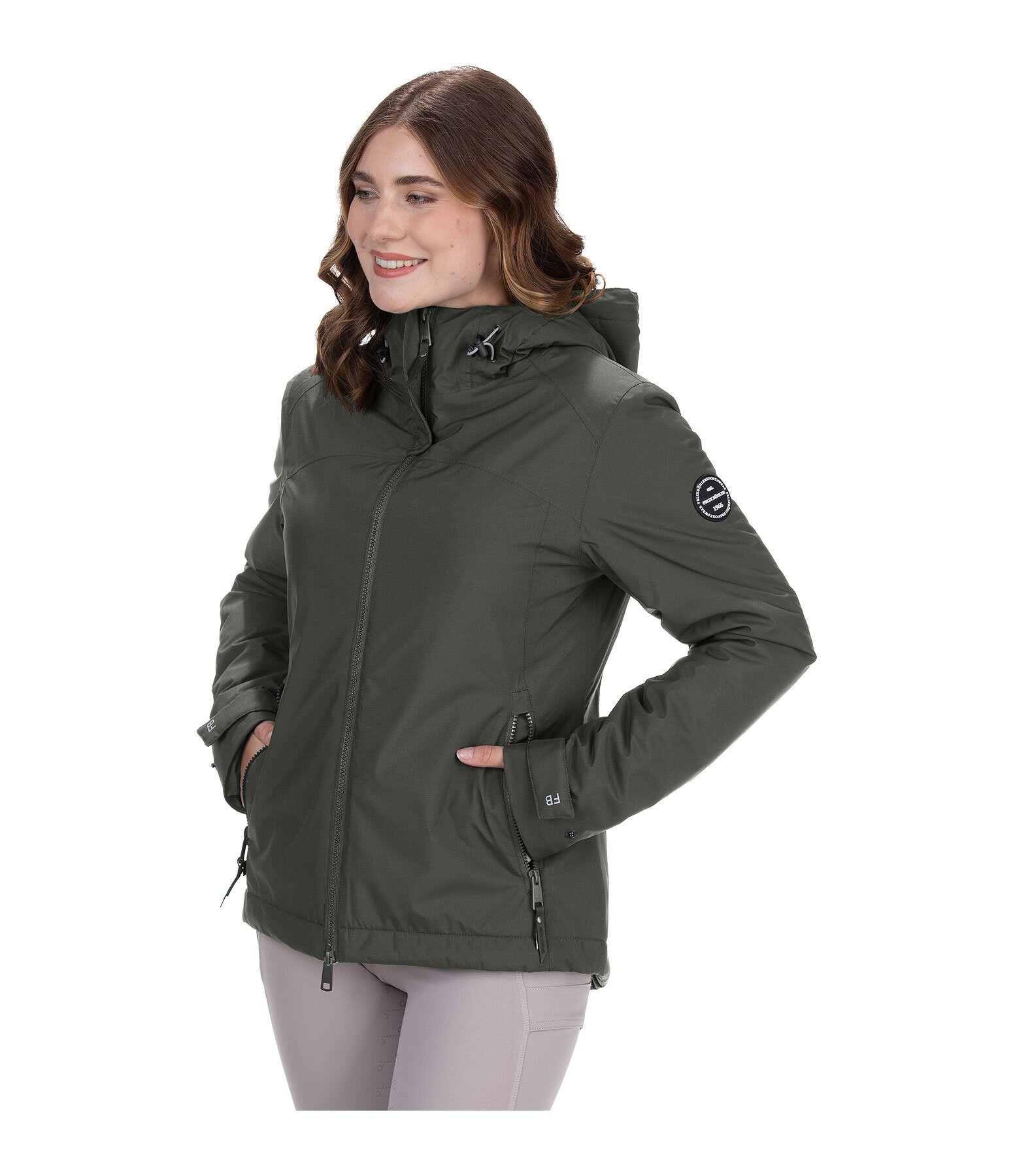 Funktions-Kapuzen-Reitjacke Emelie