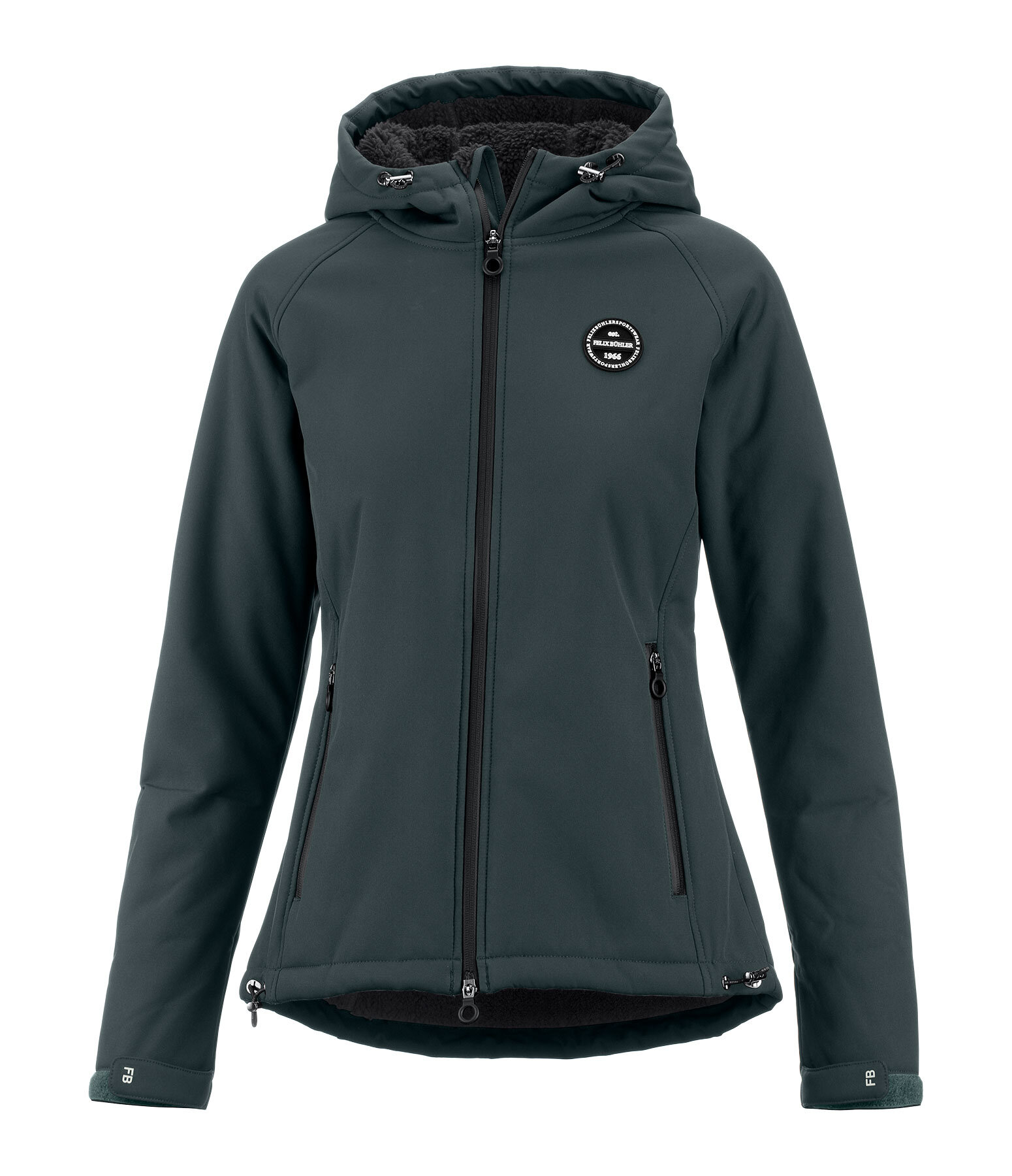 Kapuzen-Softshell-Reitjacke Lara II