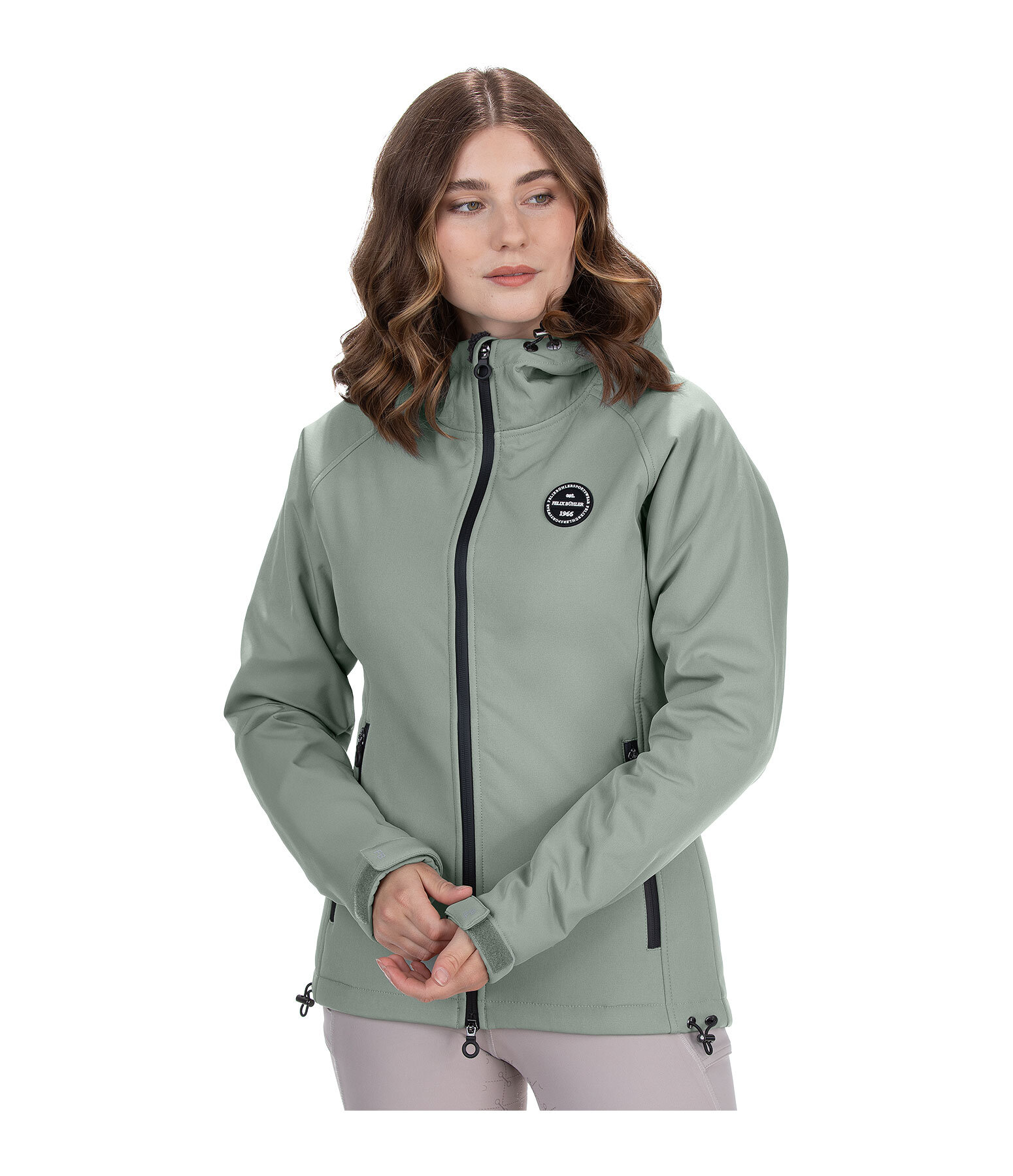 Kapuzen-Softshell-Reitjacke Lara II