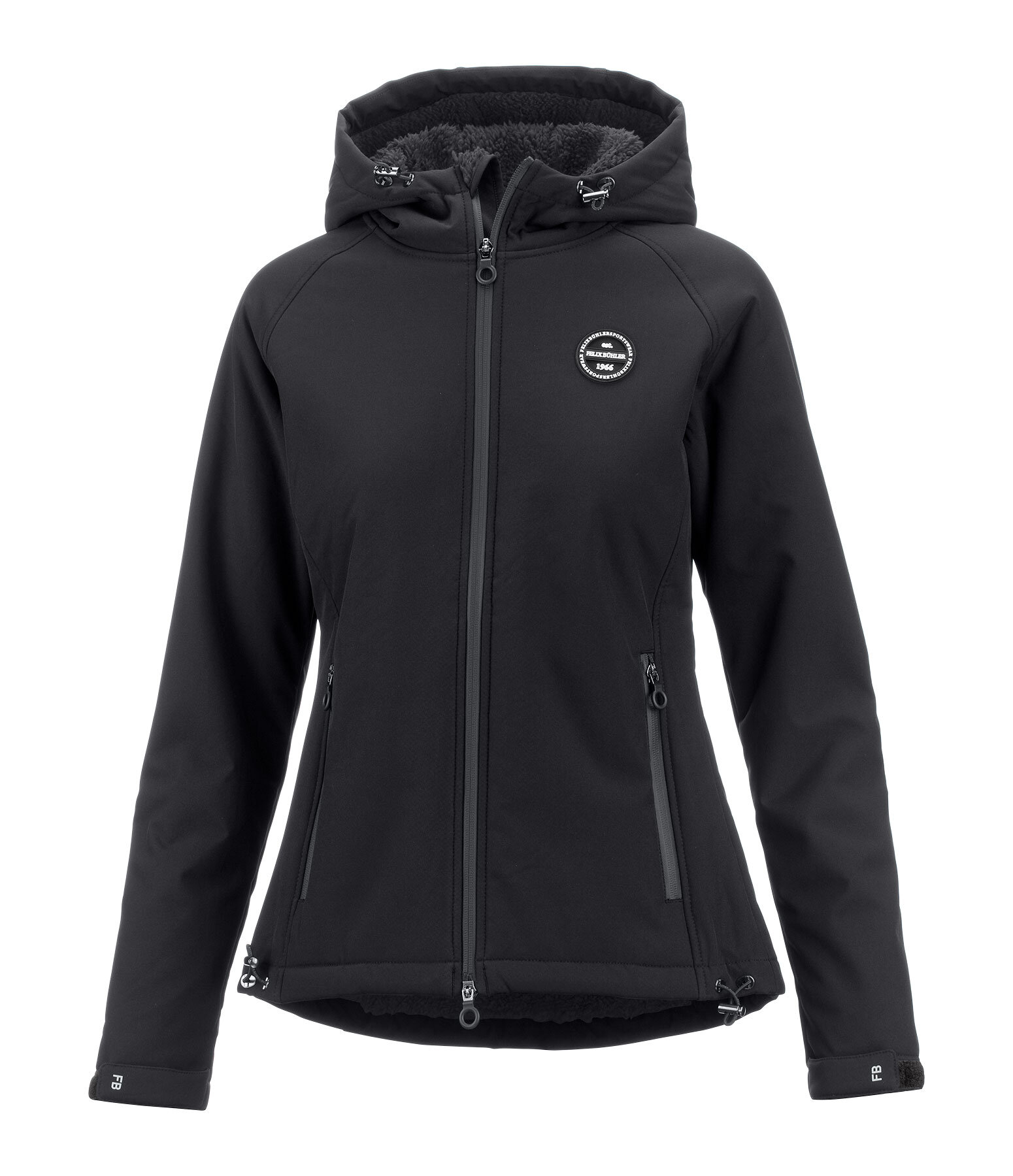 Kapuzen-Softshell-Reitjacke Lara II