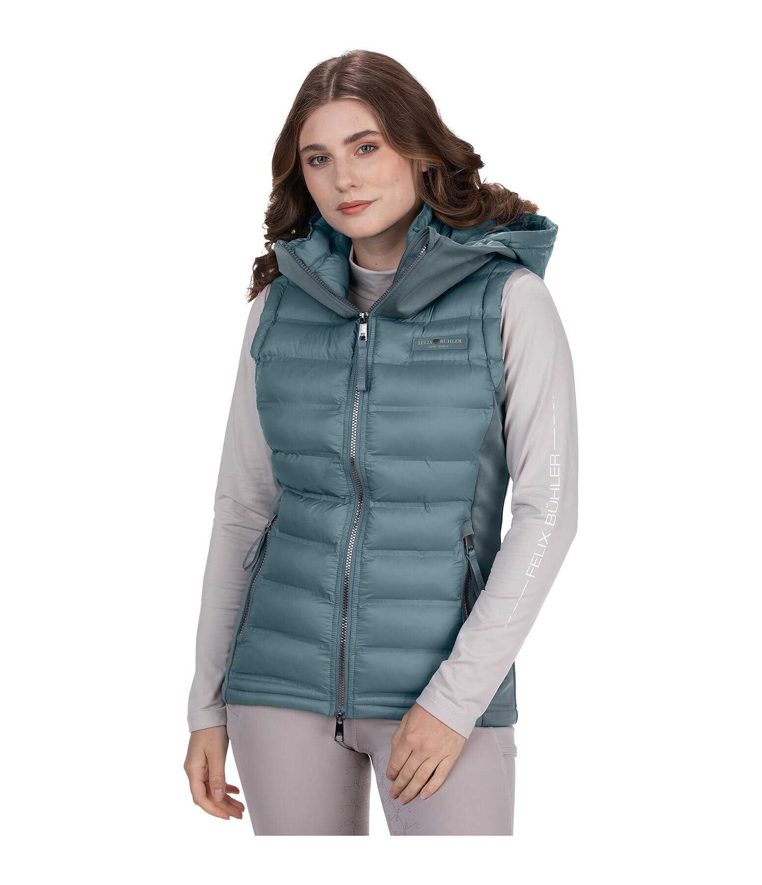 Softshell-Kapuzen-Kombi-Reitweste Jessy