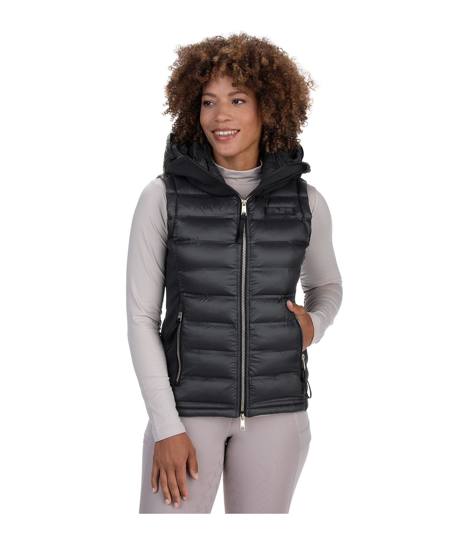 Softshell-Kapuzen-Kombi-Reitweste Jessy