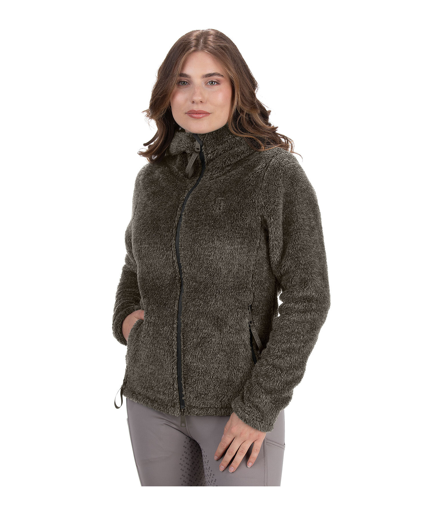 Kapuzen-Teddyfleecejacke Lisa