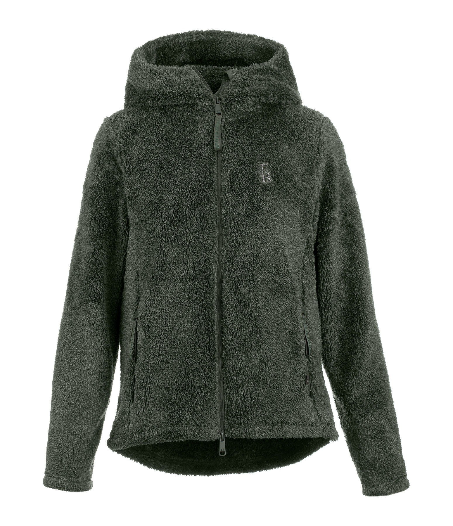 Kapuzen-Teddyfleecejacke Lisa