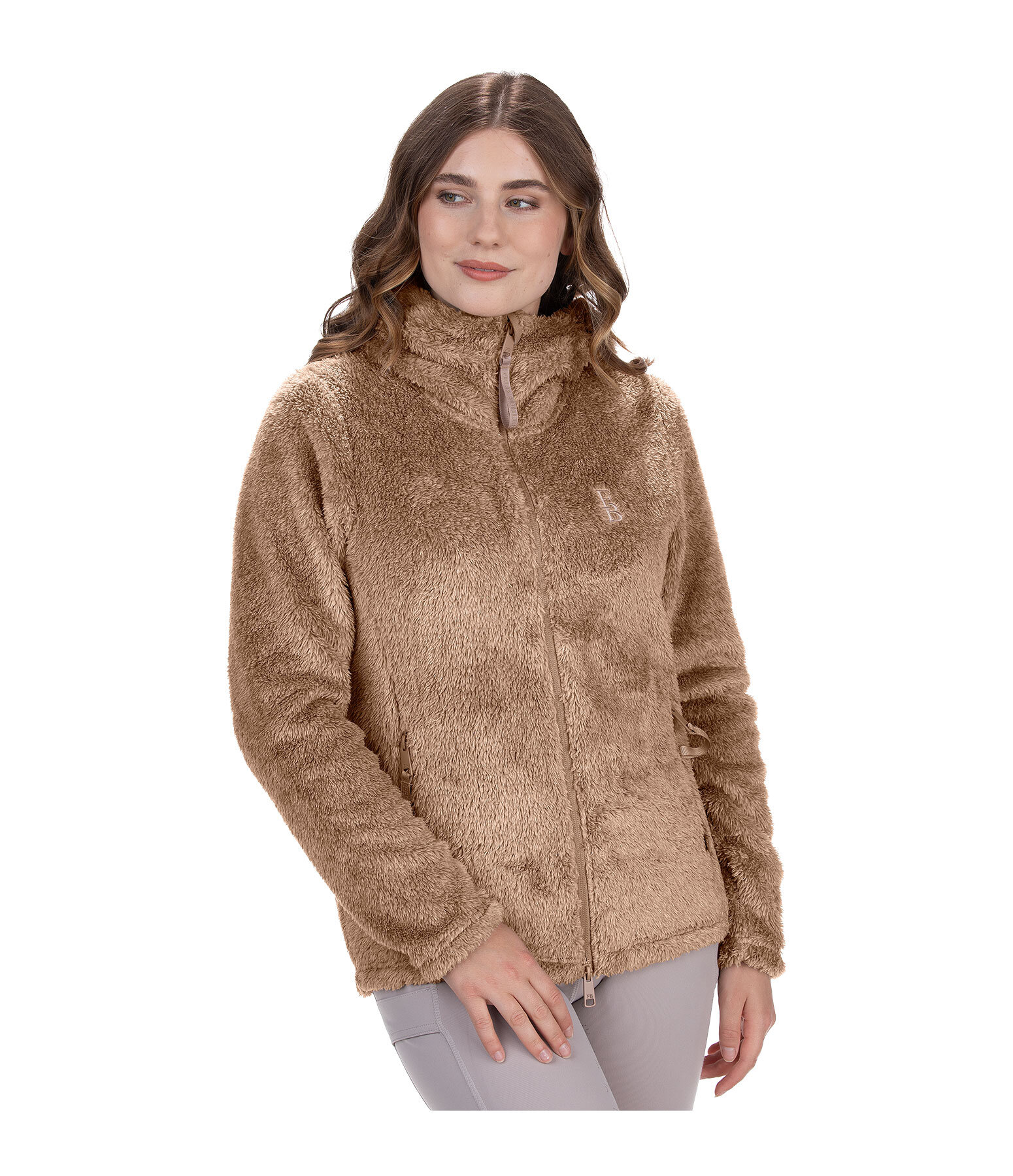 Kapuzen-Teddyfleecejacke Lisa