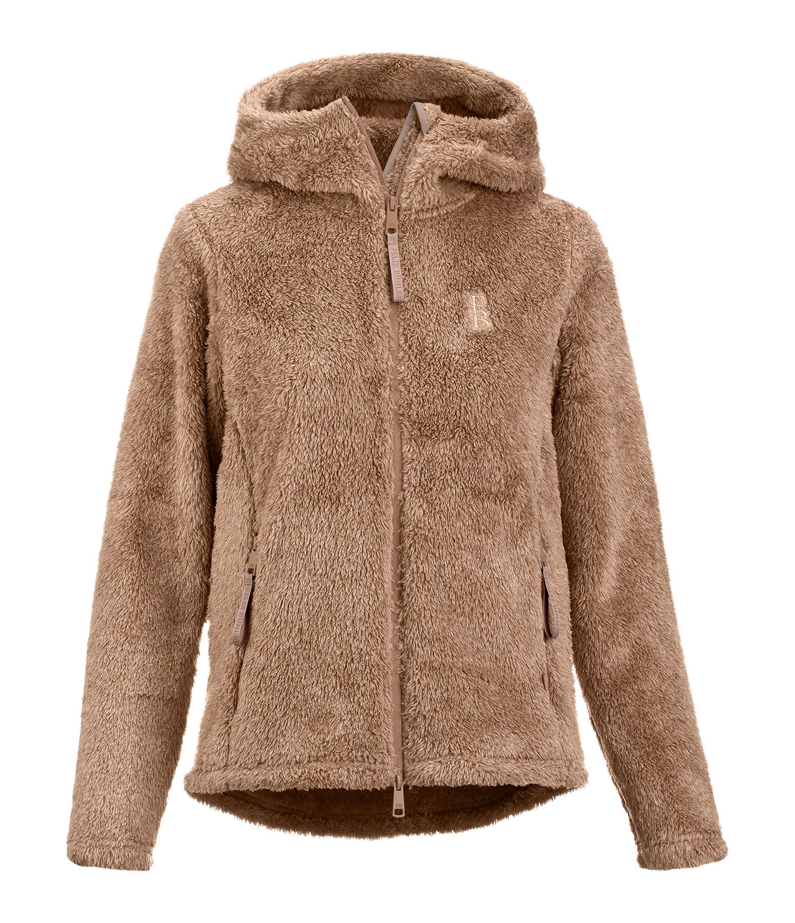 Kapuzen-Teddyfleecejacke Lisa