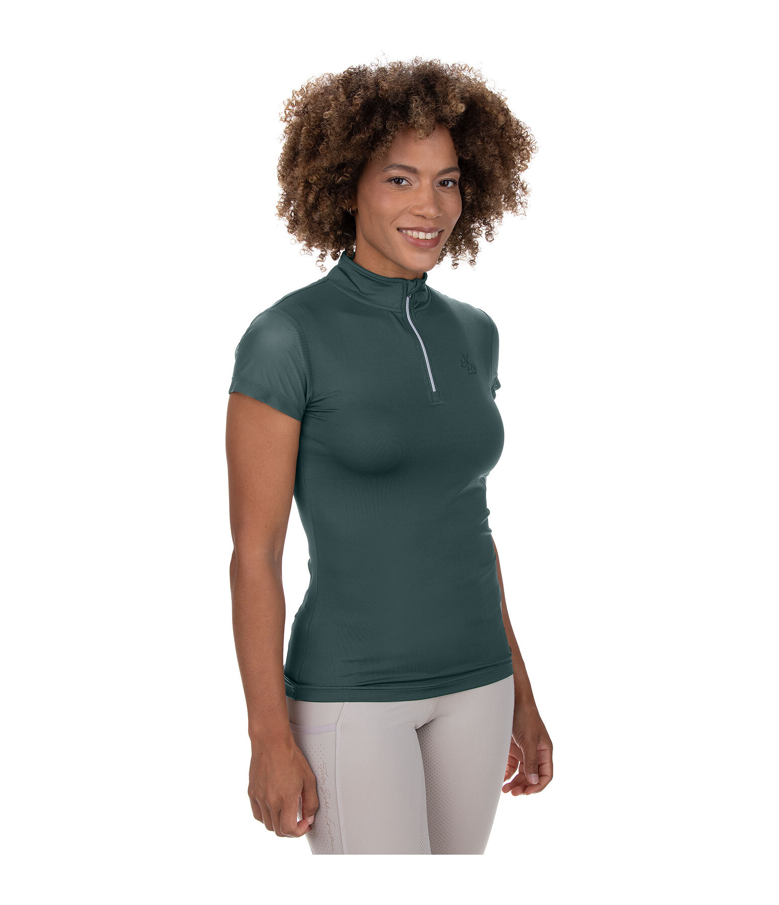 Mesh-Kurzarmshirt Breezy