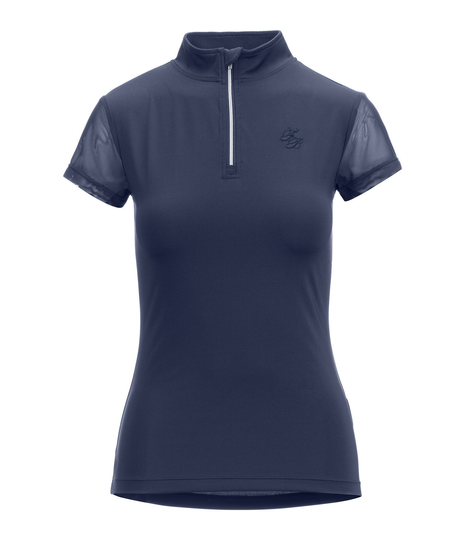 Mesh-Kurzarmshirt Breezy