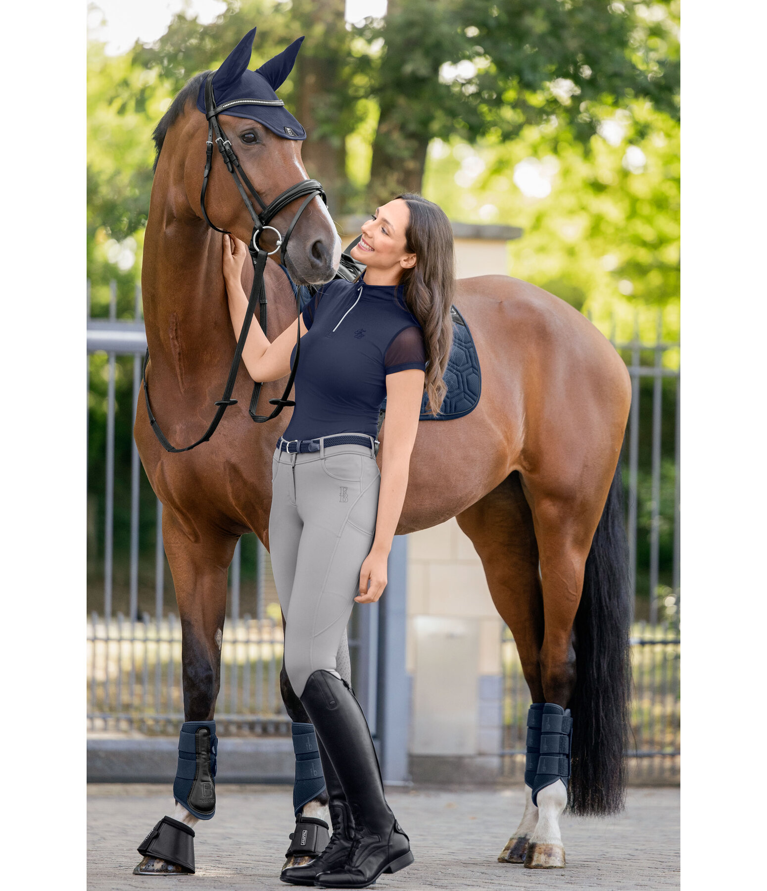 Mesh-Kurzarmshirt Breezy